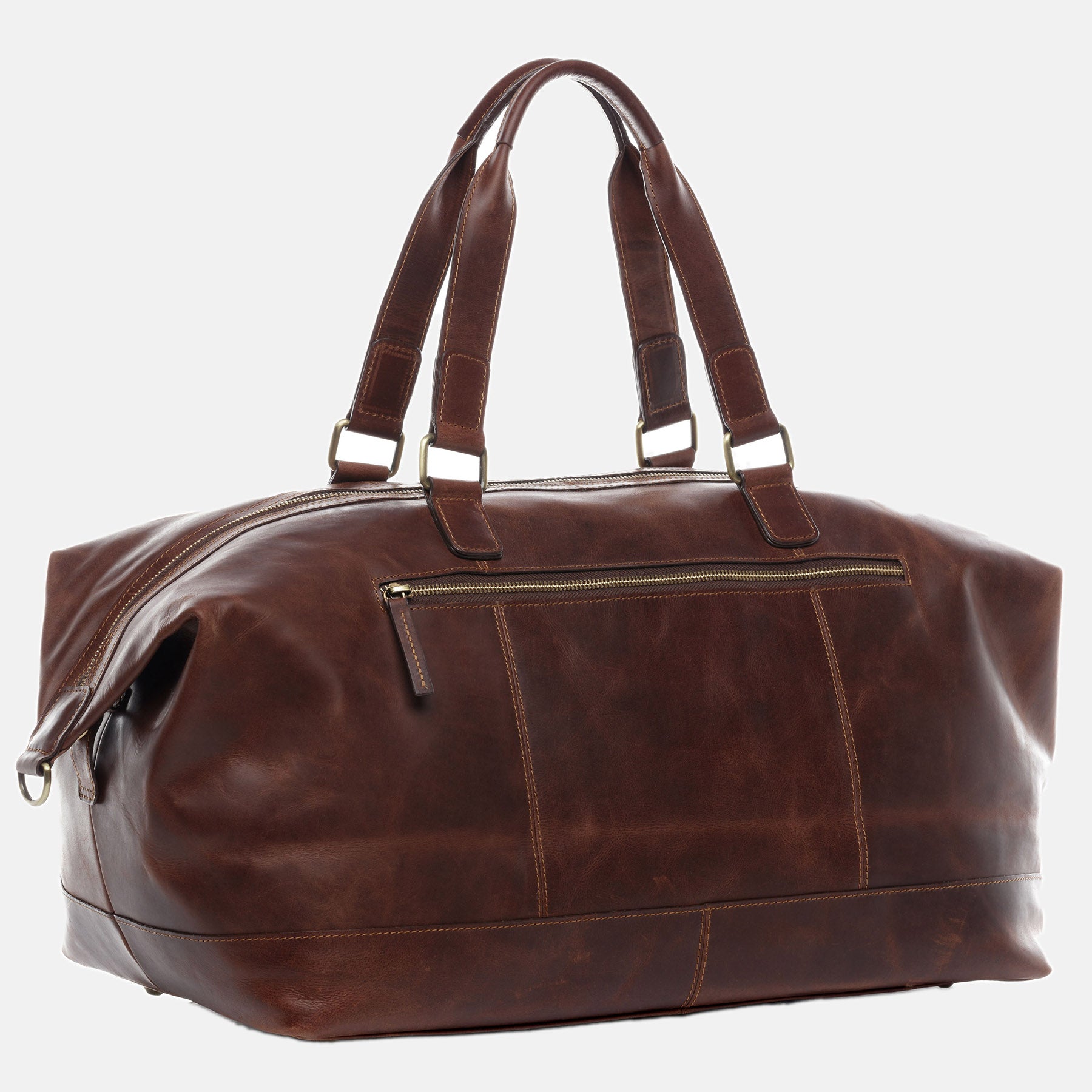 Weekender LOGAN Natur-Leder braun