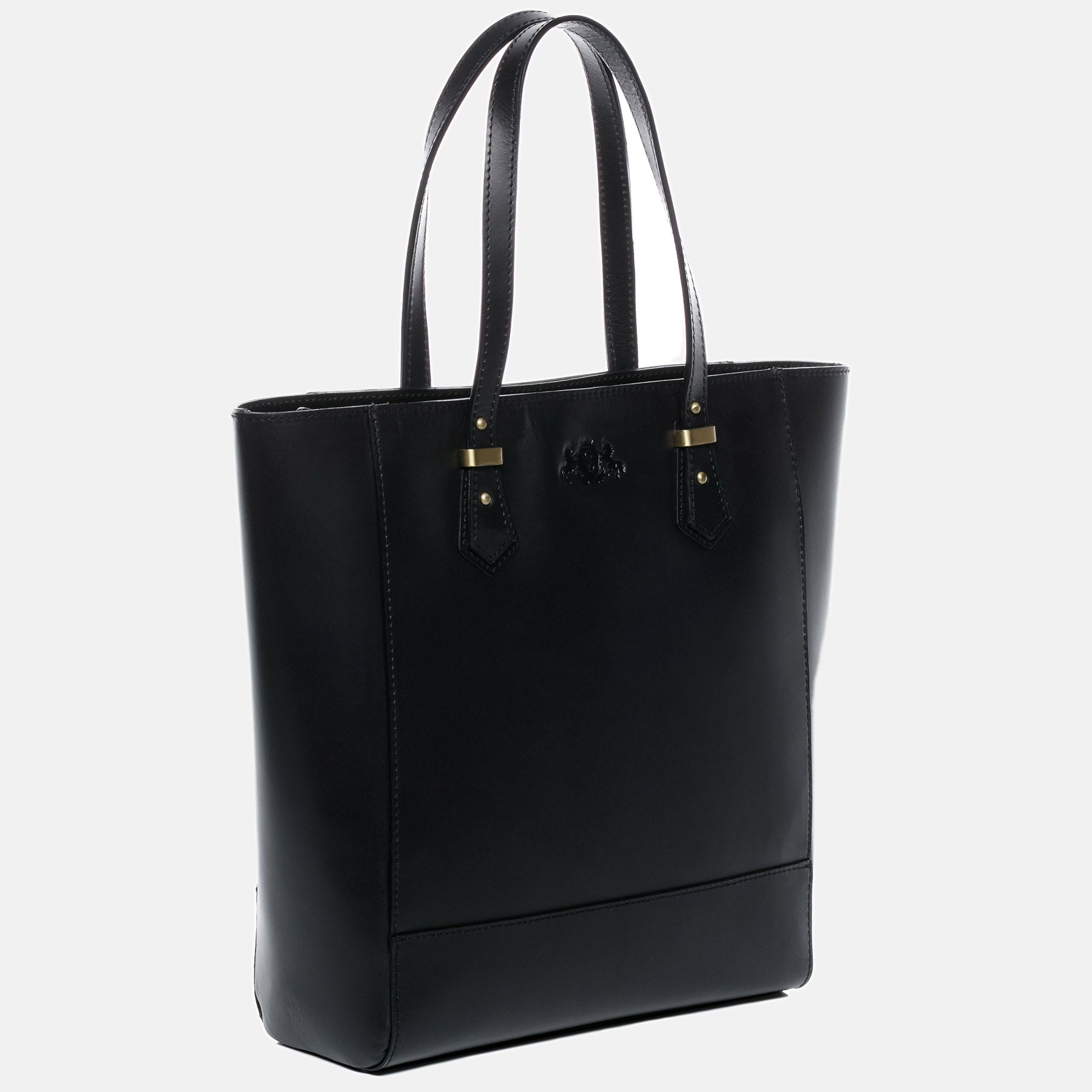 Shopper TRISH Sattelleder schwarz