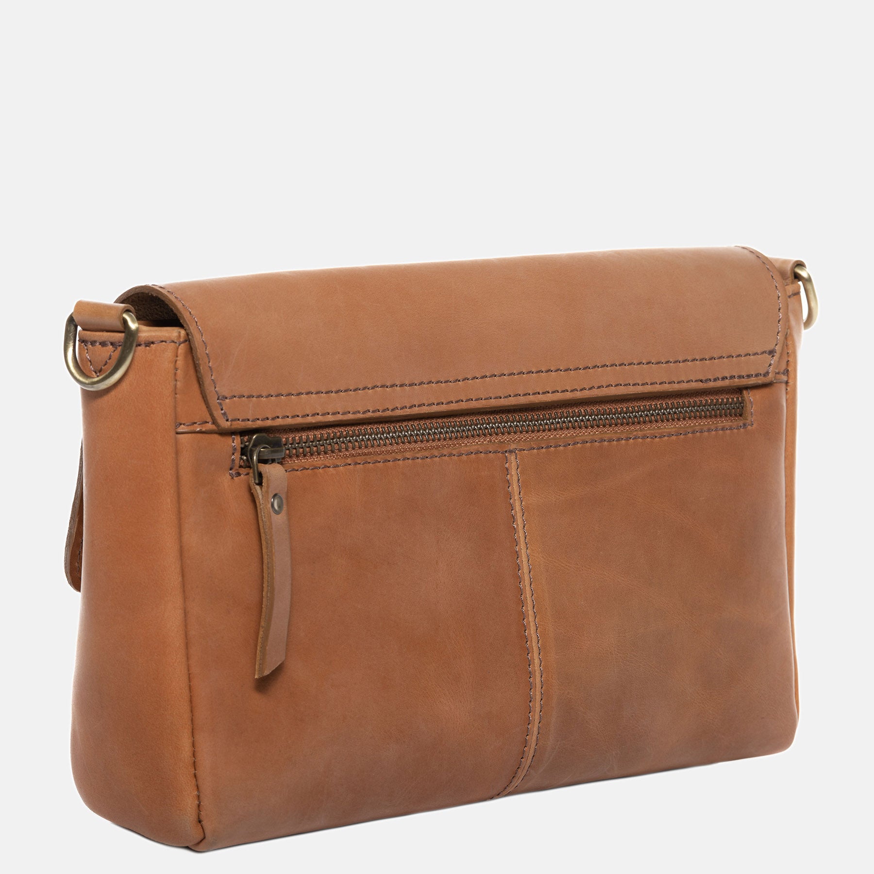 Umhängetasche ELSA Glattleder beige