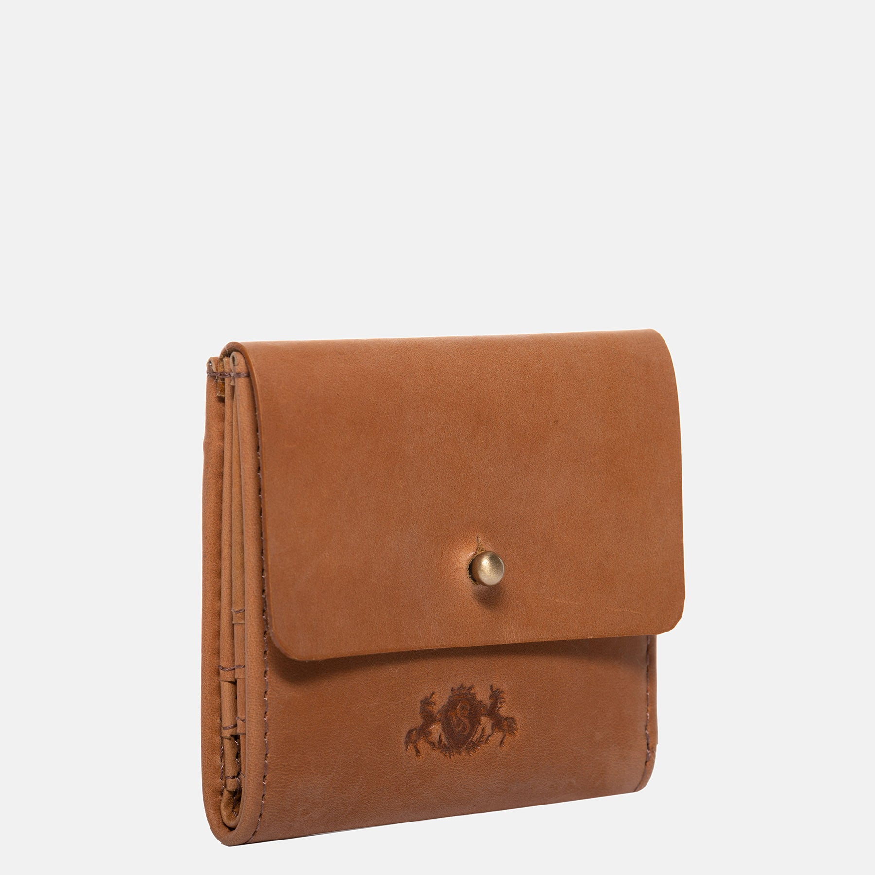 Wallet ELSA smooth leather brown