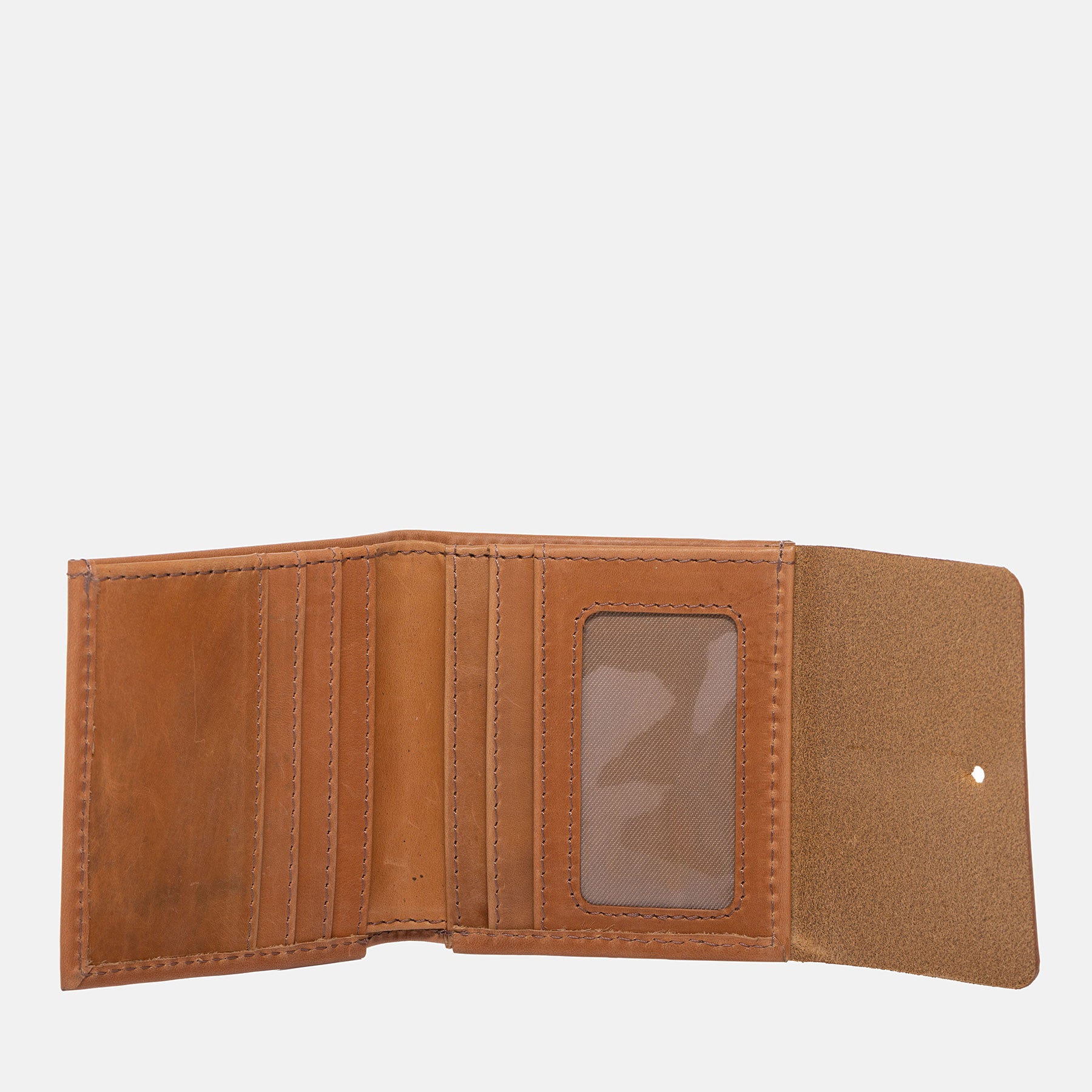 Wallet ELSA smooth leather brown