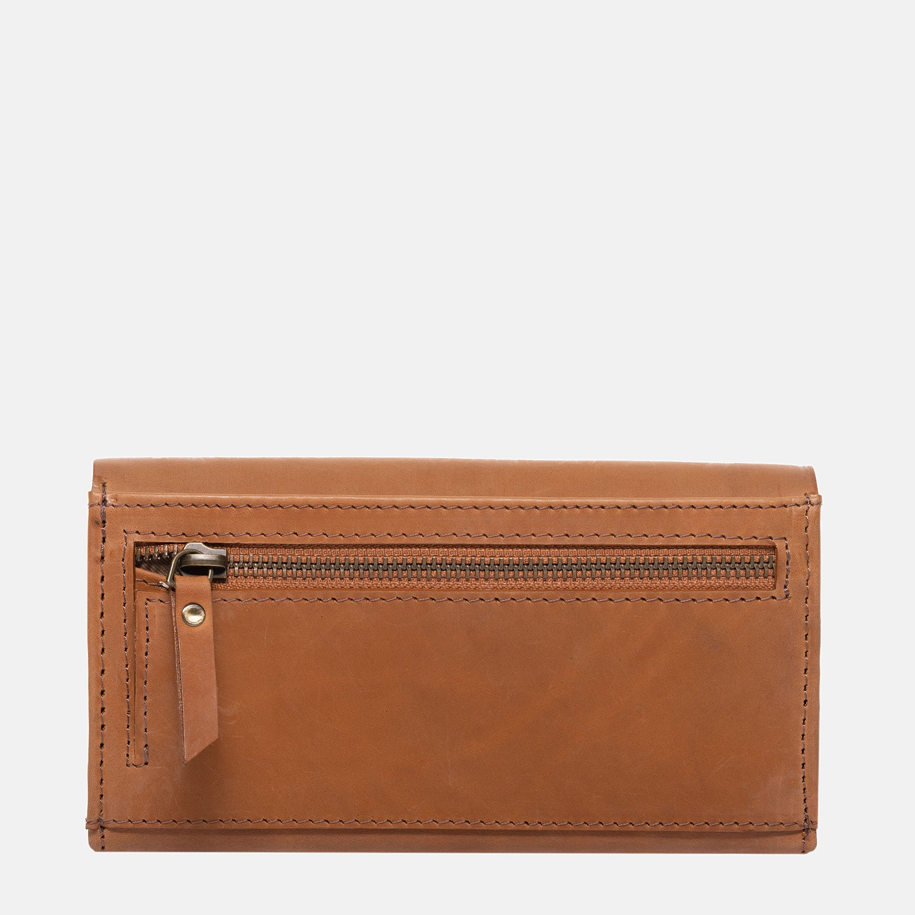 Portemonnaie ELSA Glattleder braun