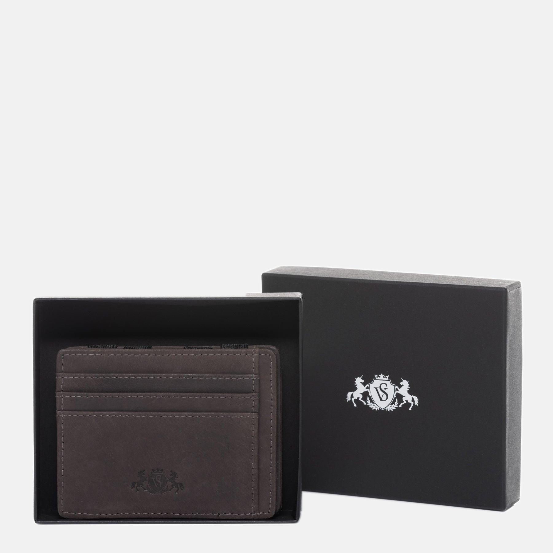 Wallet STAN buffalo leather brown