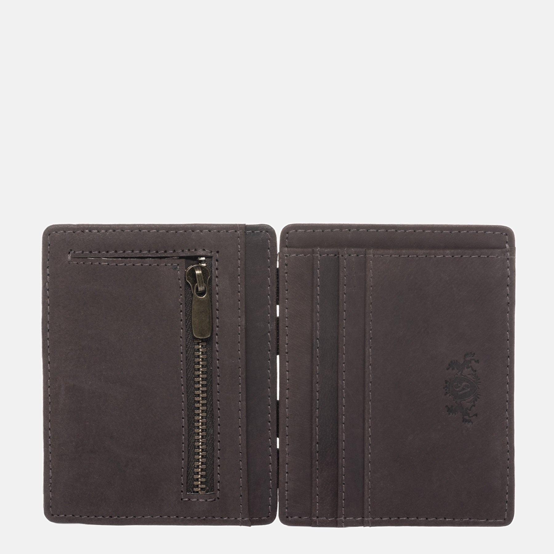 Wallet STAN buffalo leather brown