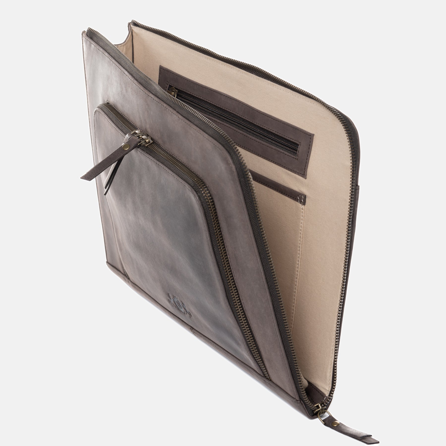 Laptop sleeve CHELSEA buffalo leather