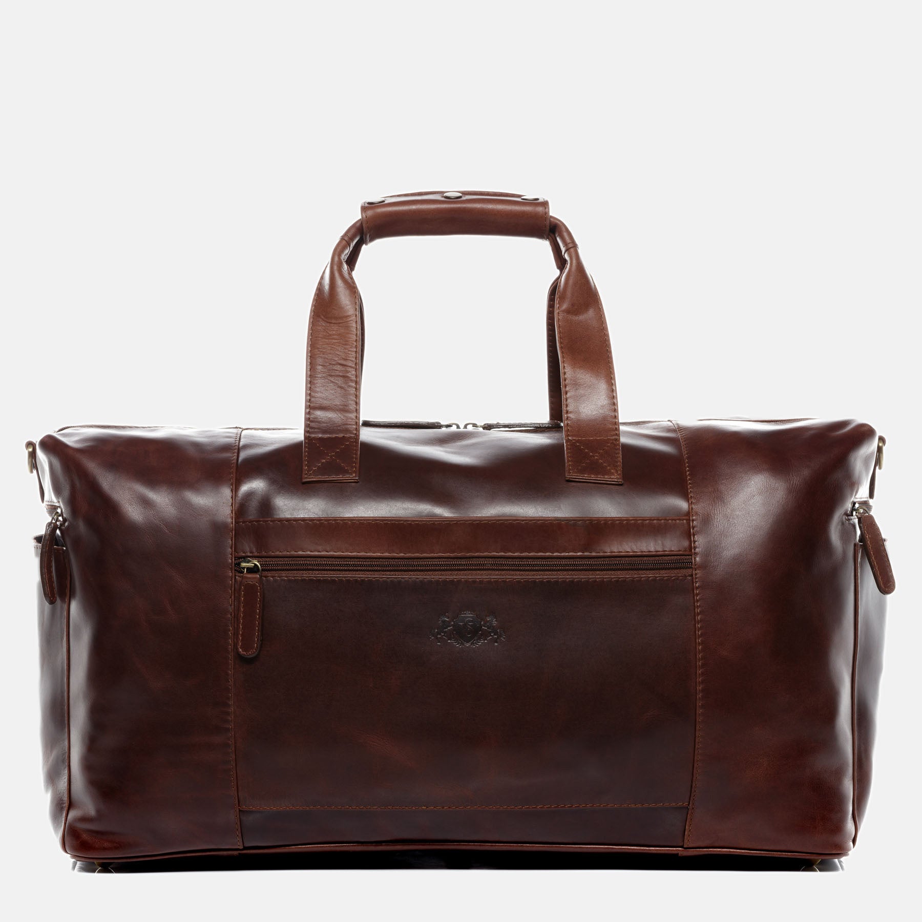 Weekender BRISTOL SIDE Natur-Leder braun