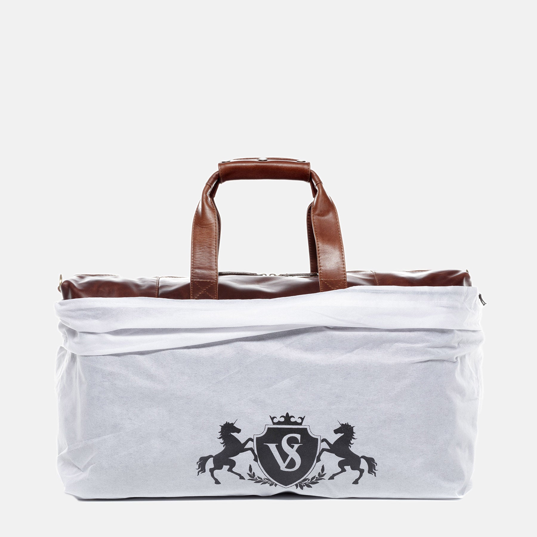 Weekender BRISTOL SIDE Natur-Leder braun