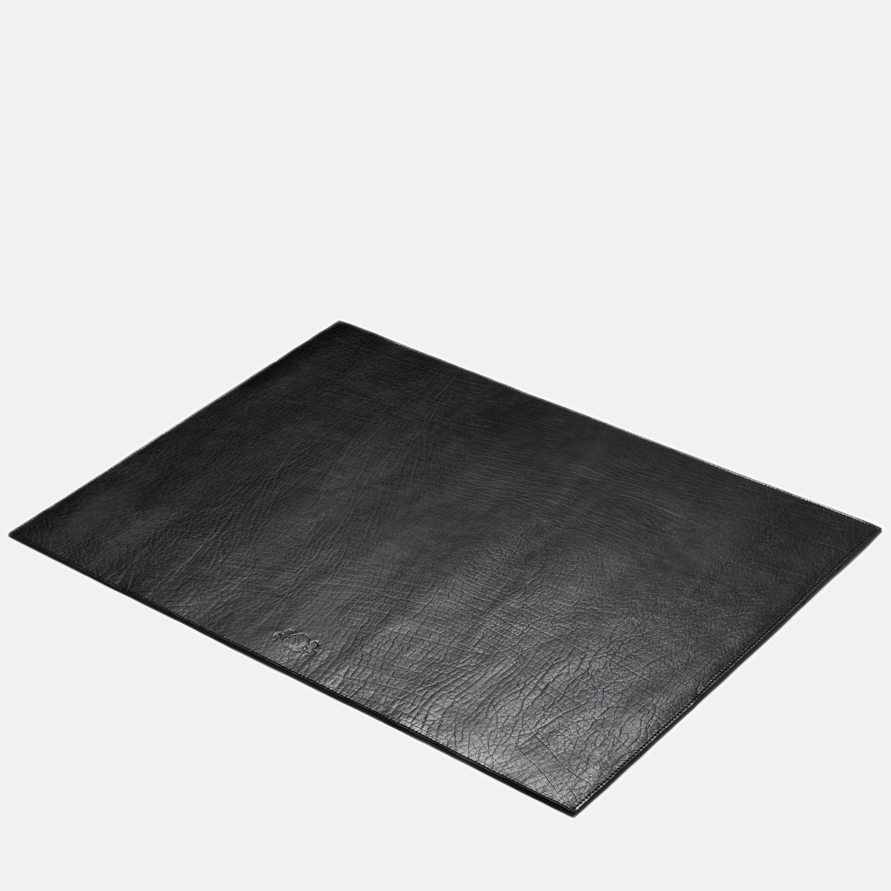 Desk pad ELLIOT buffalo leather black