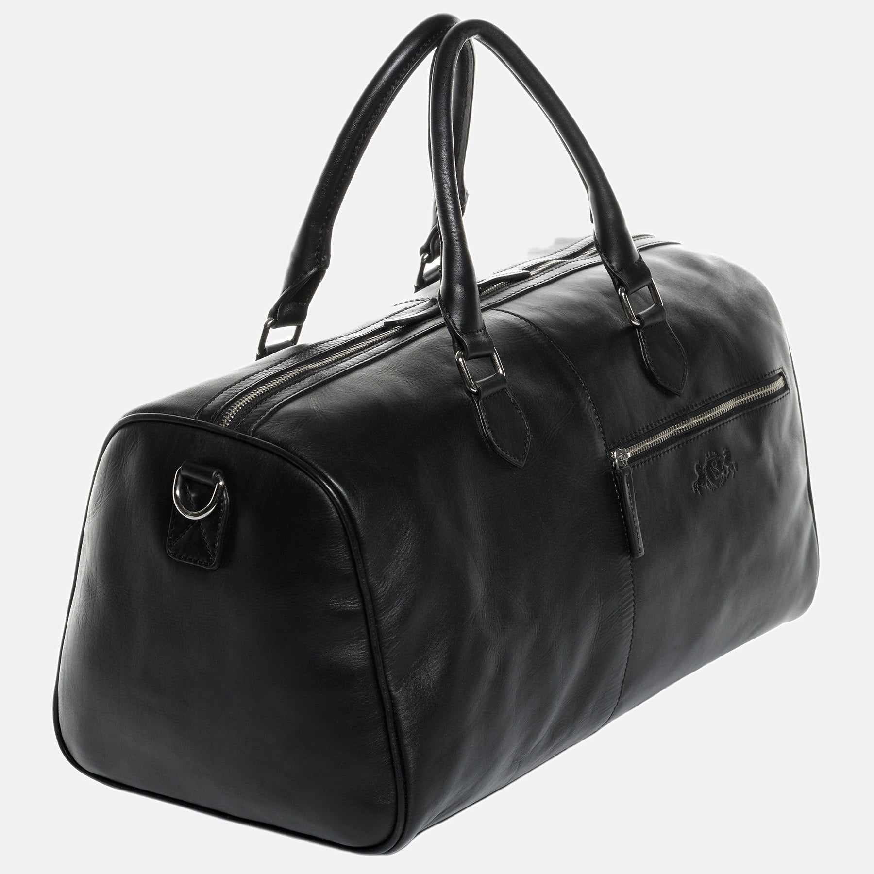 Weekender SEATTLE Glattleder schwarz