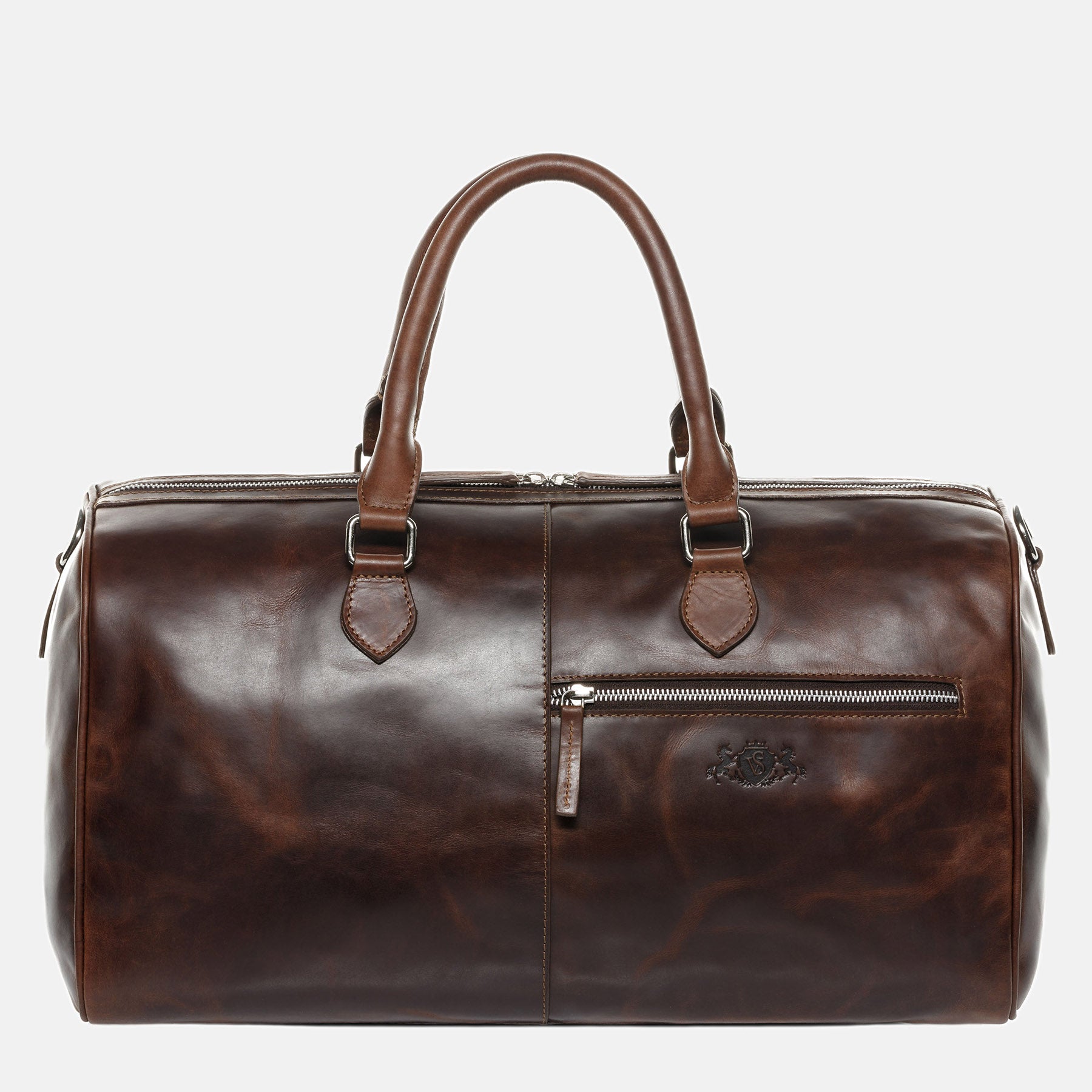 Reisetasche SEATTLE Natur-Leder braun
