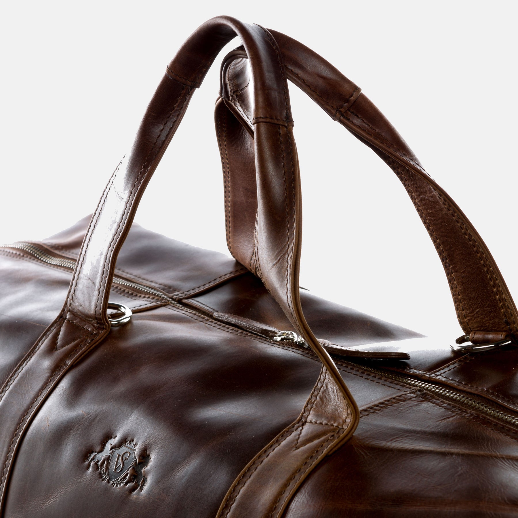 Weekender CHESTER Natur-Leder braun