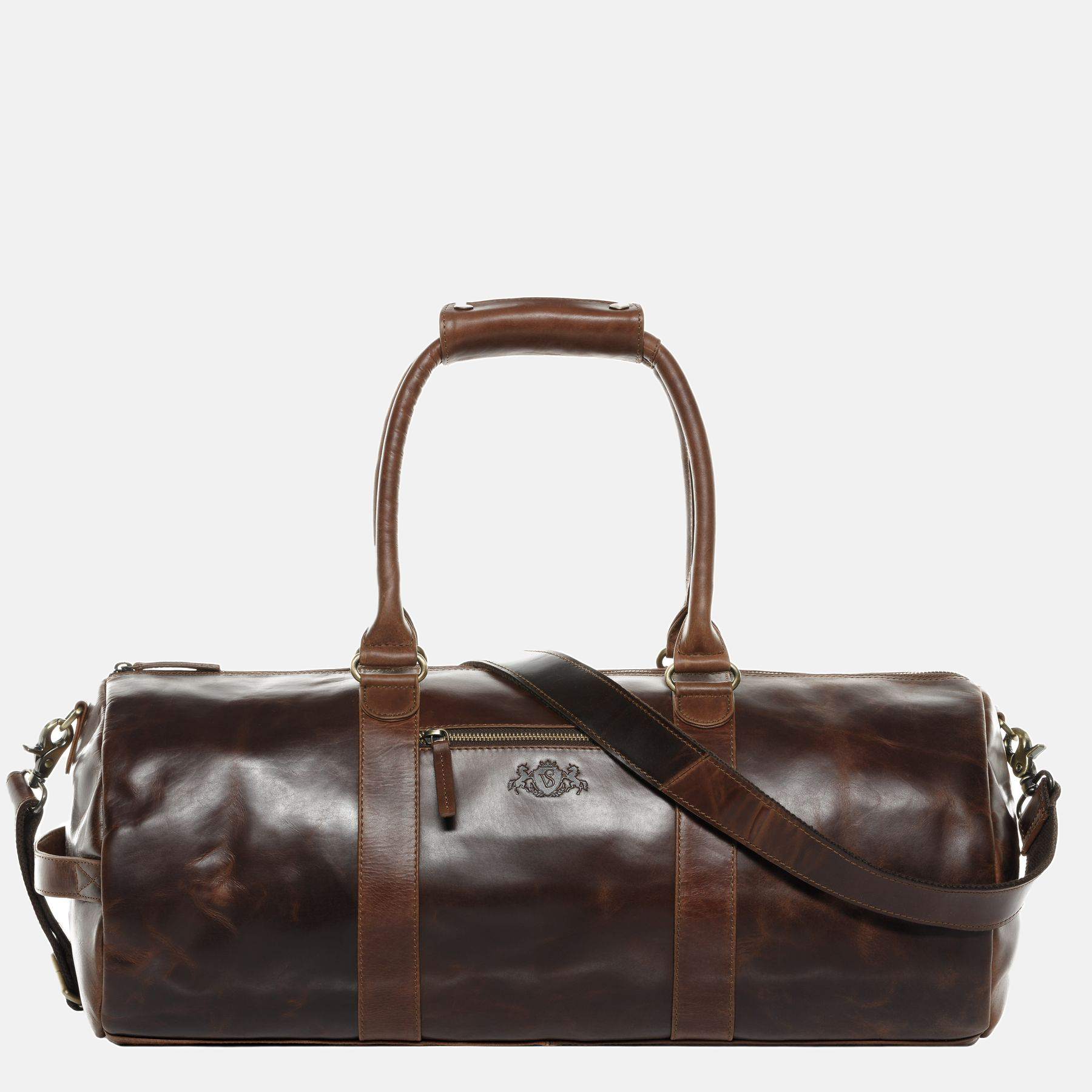 Reisetasche VANCOUVER Natur-Leder braun