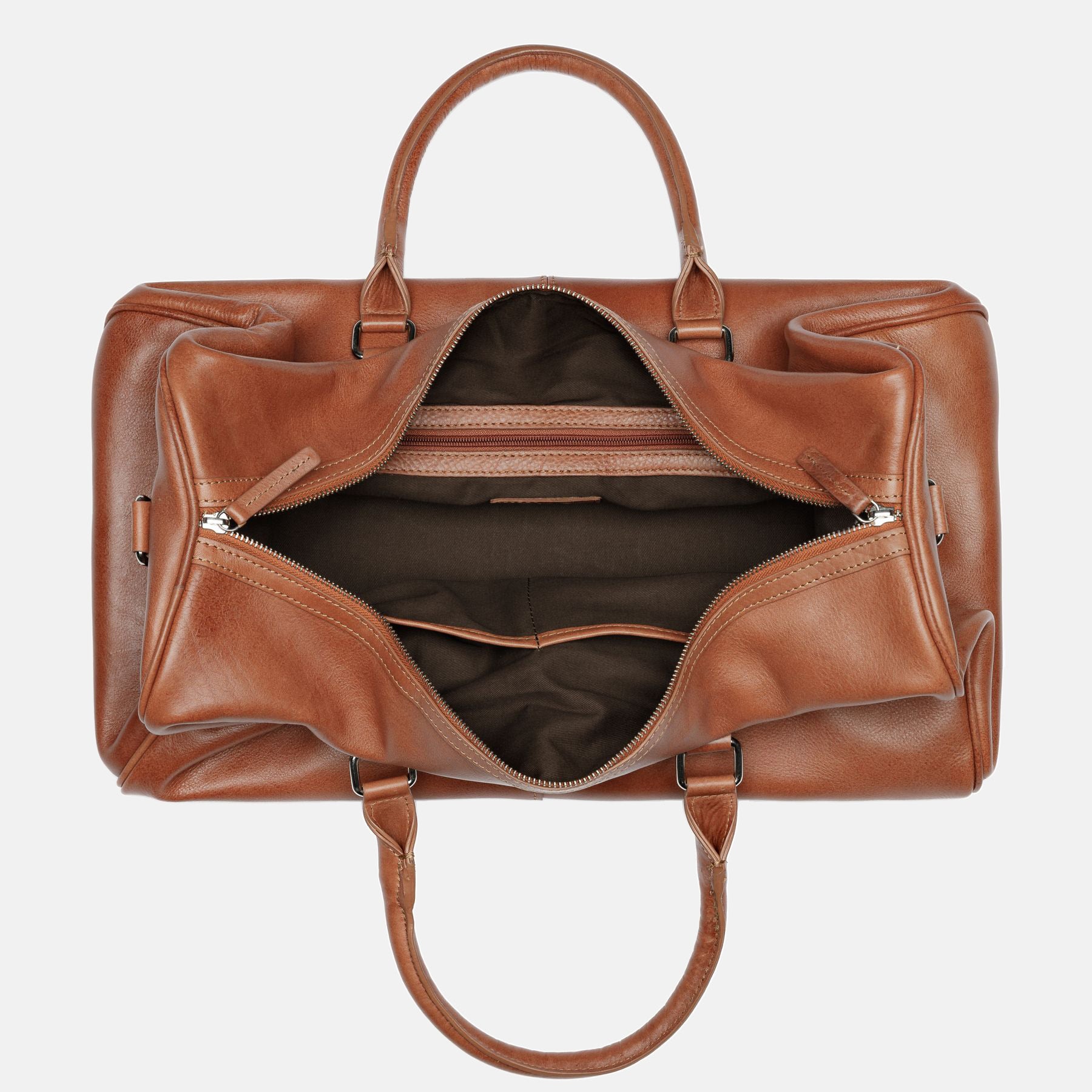 Reisetasche SEATTLE Vintage Leder braun