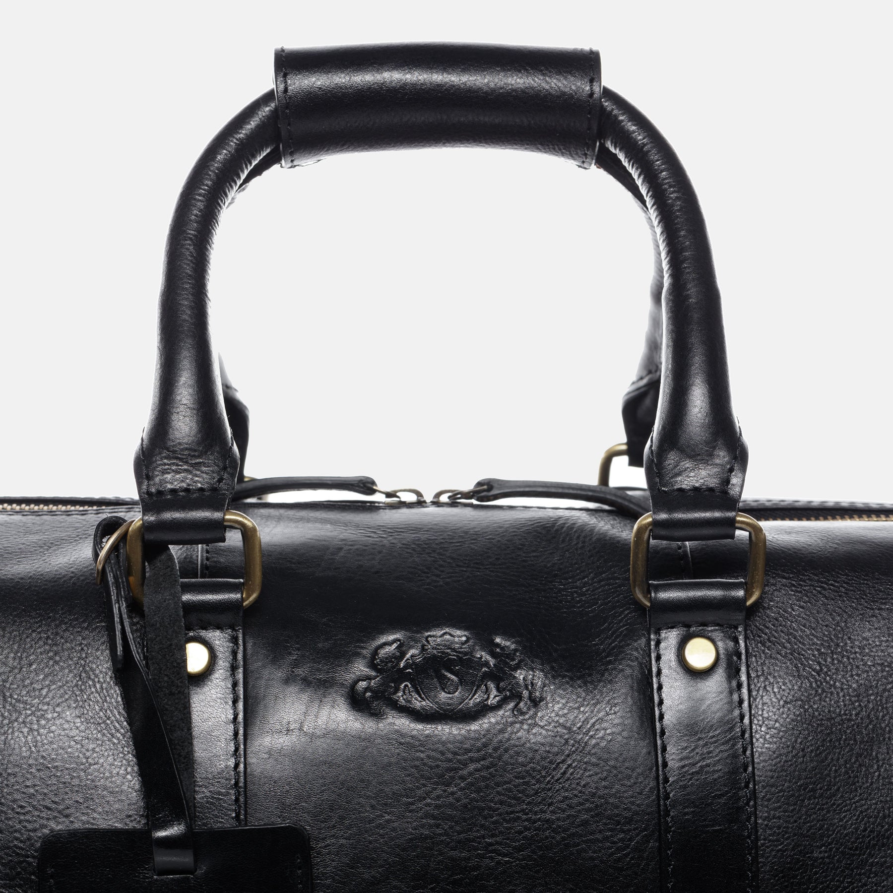 Weekender FRANKLIN Glattleder schwarz