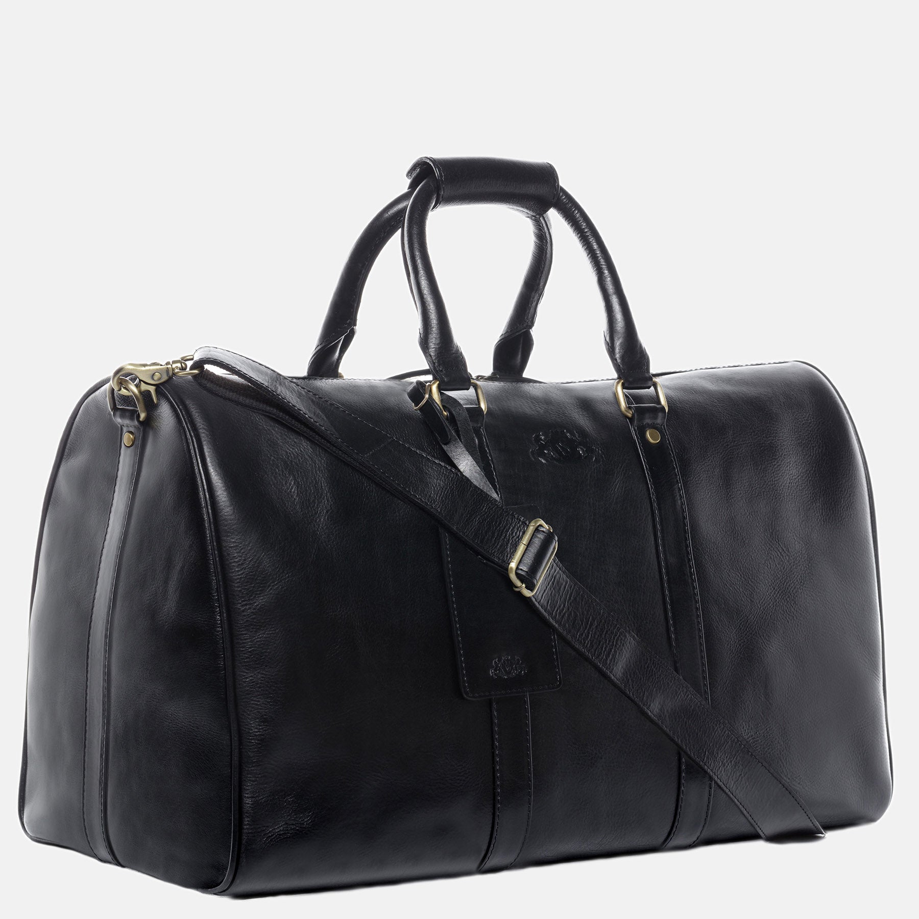 Weekender FRANKLIN Glattleder schwarz