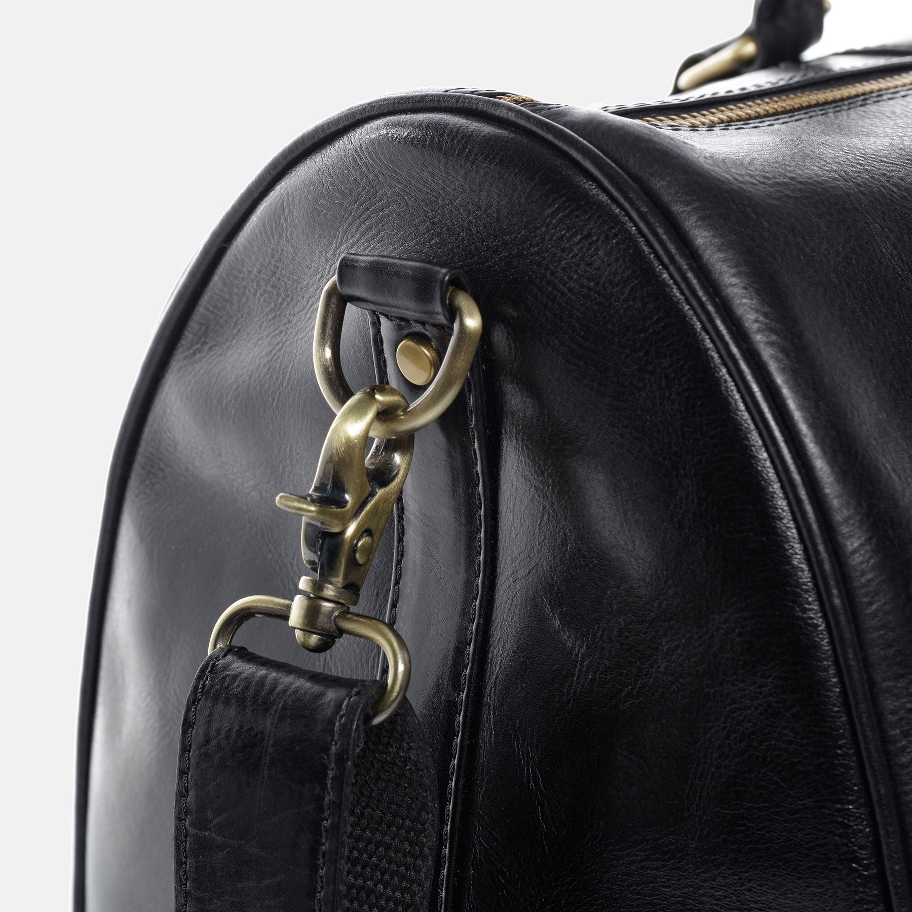 Weekender FRANKLIN Glattleder schwarz