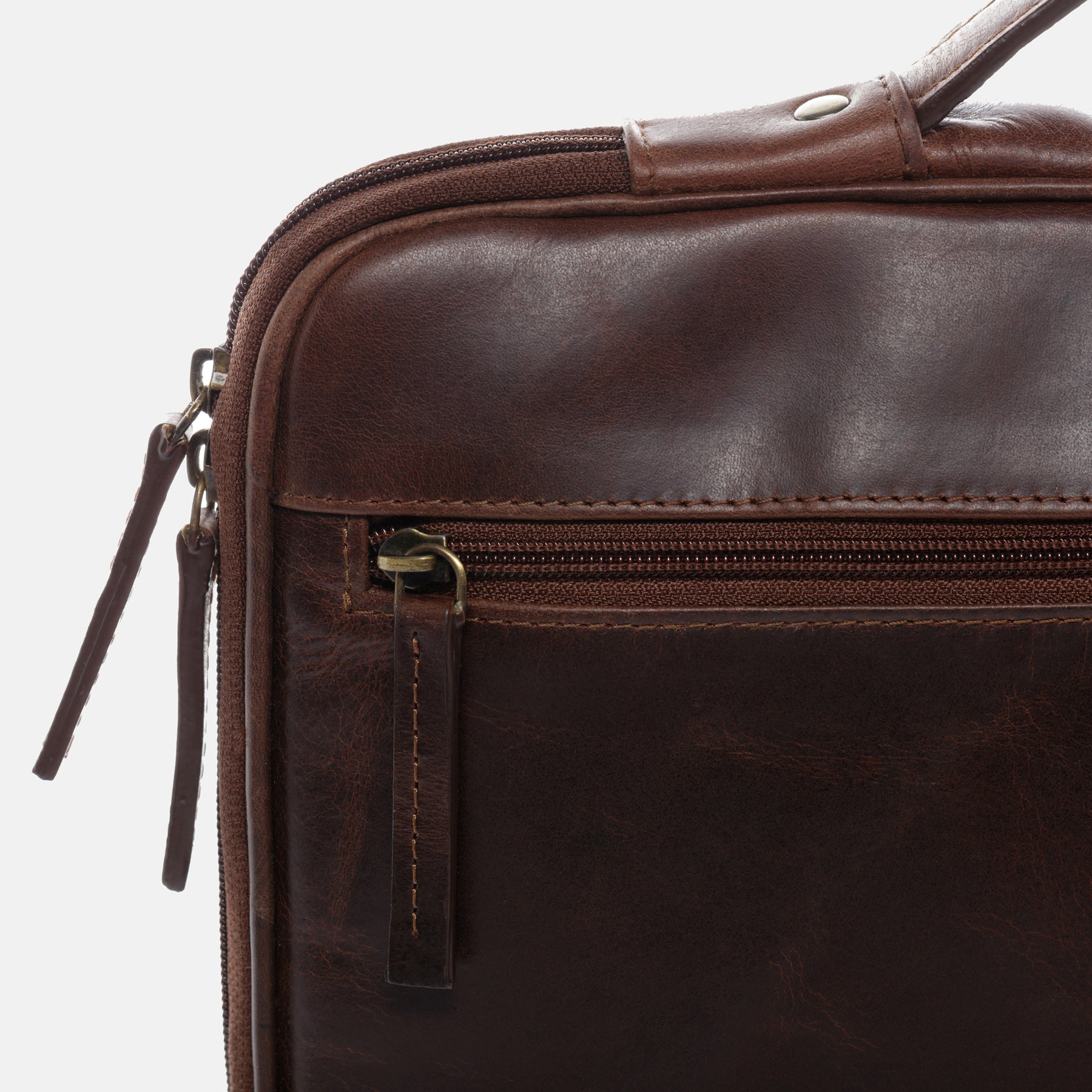 Laptop-Organizer JOSEY Naturleder braun
