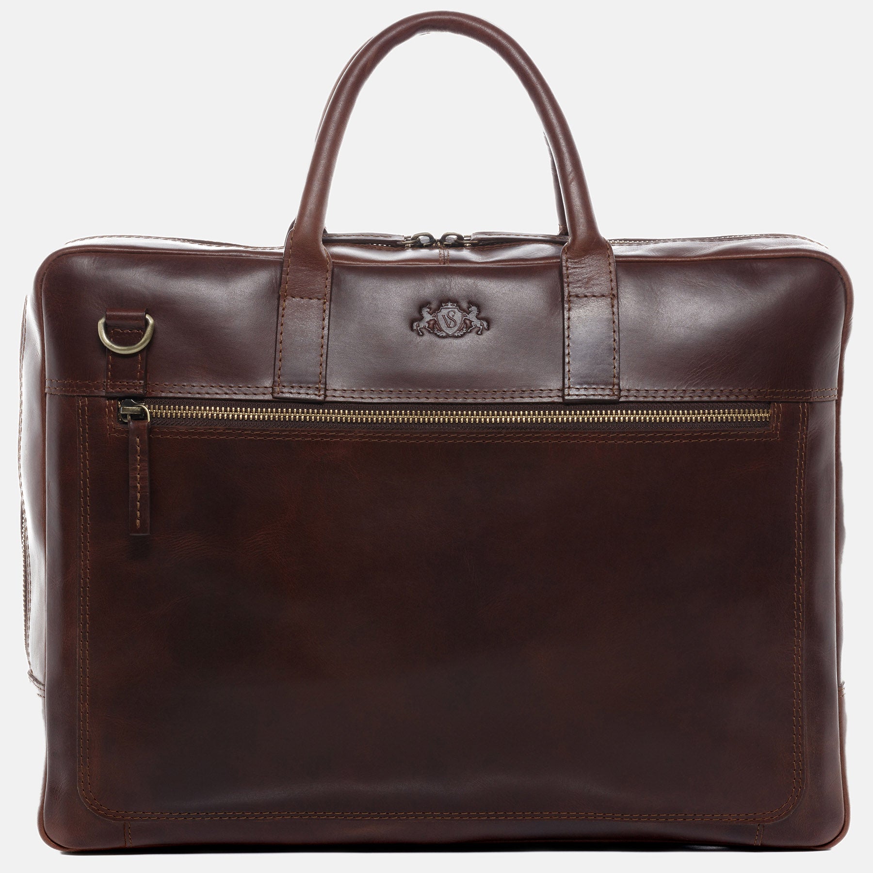Laptoptasche DIXON Natur-Leder braun