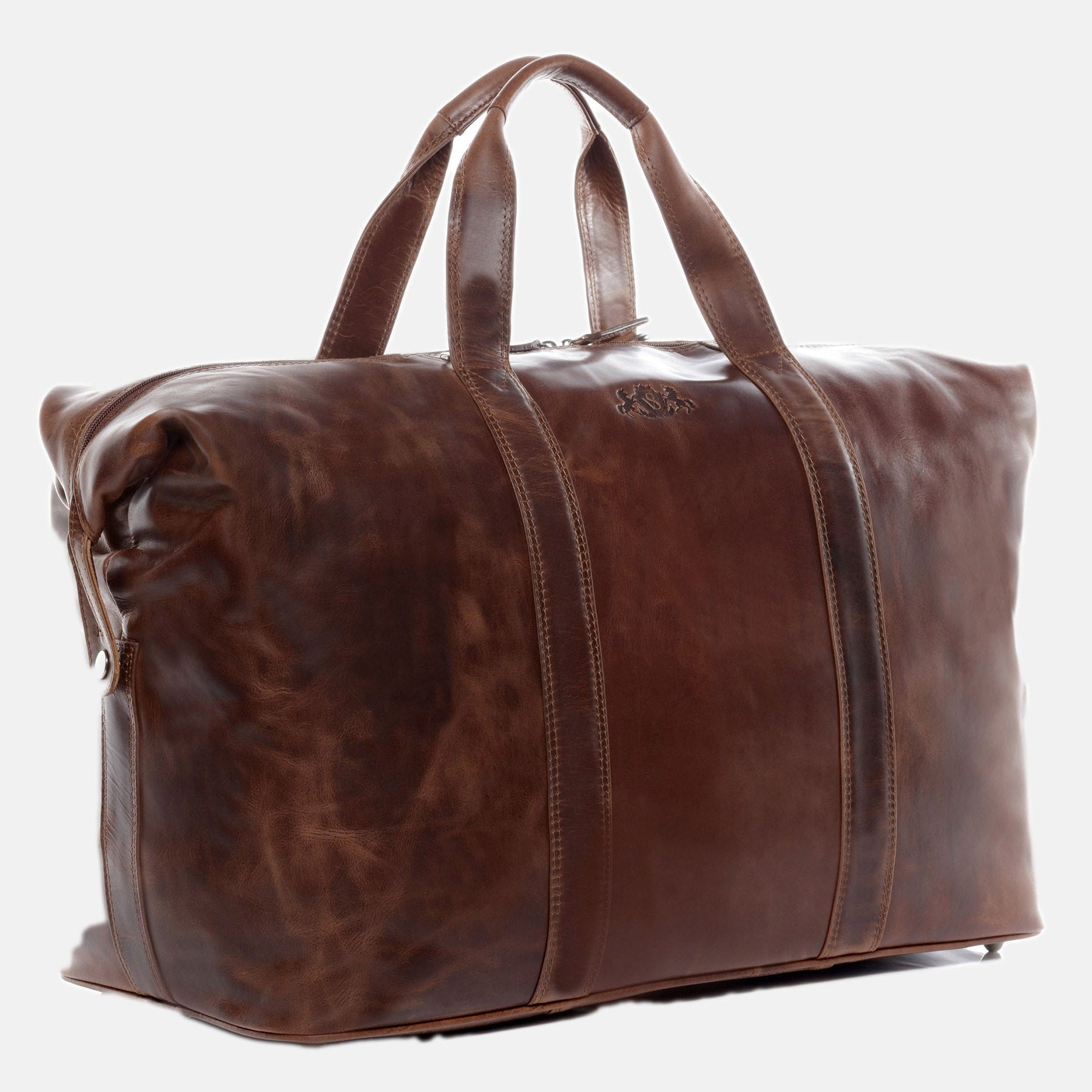 Weekender CHESTER Natur-Leder braun