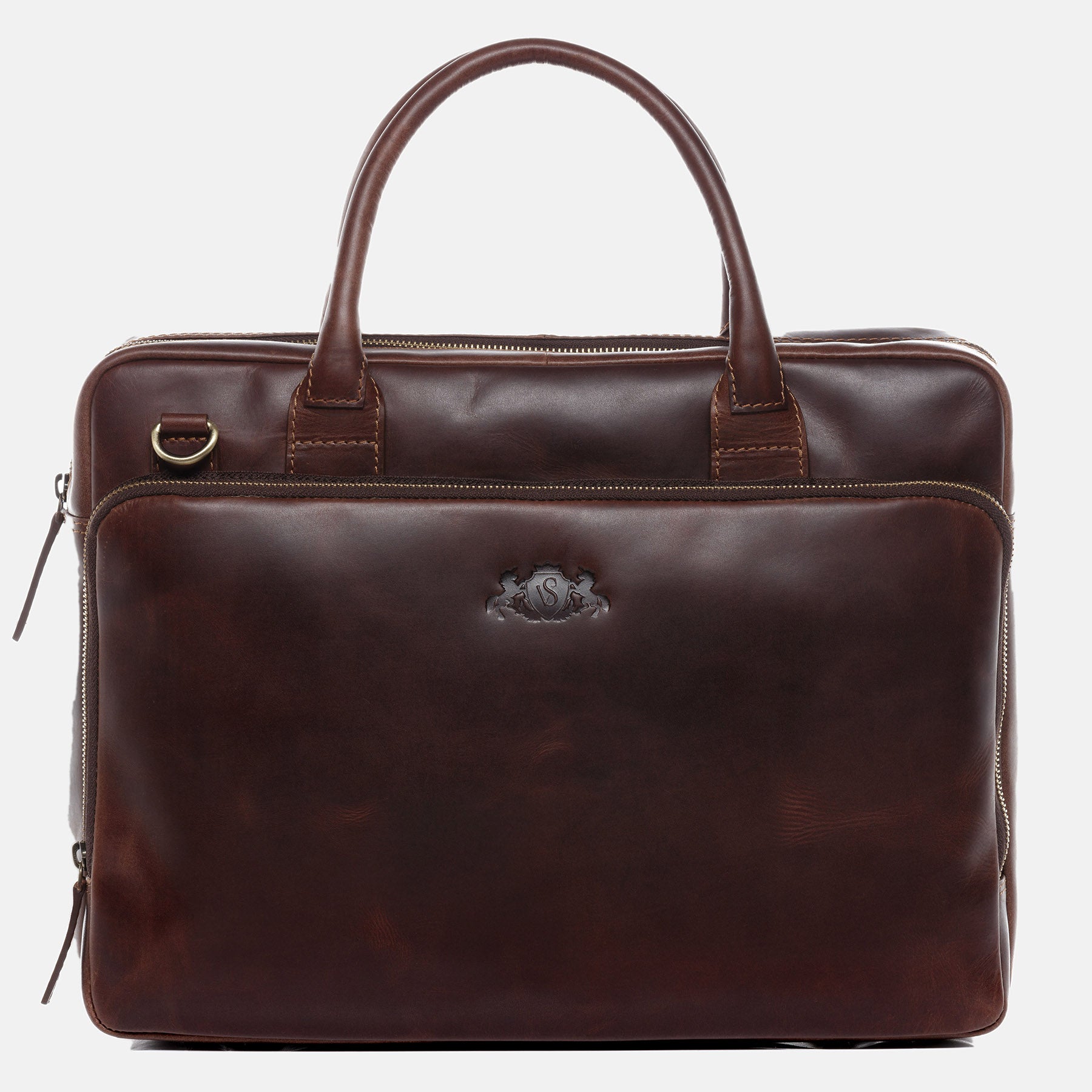 Laptoptasche RYAN Natur-Leder braun
