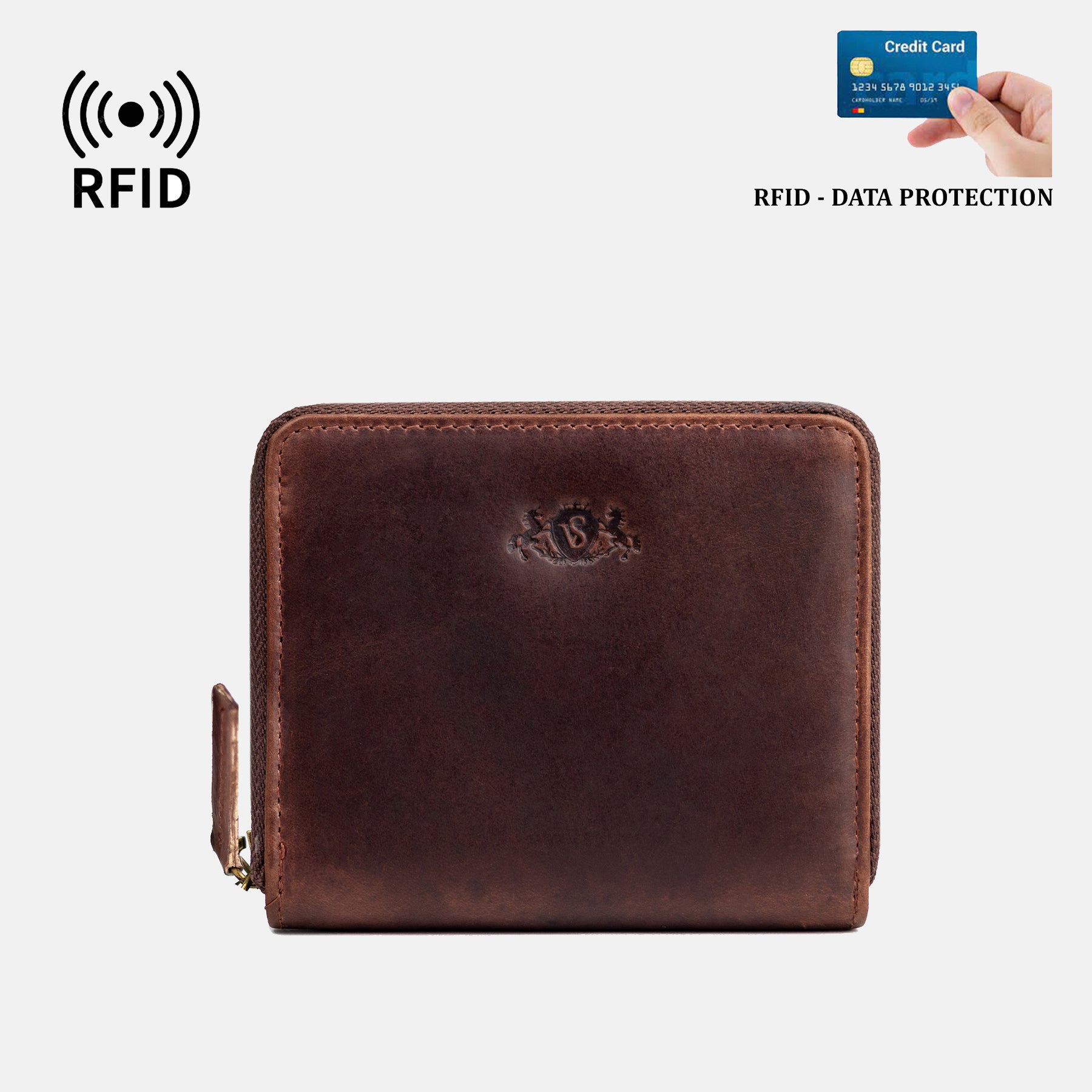 Wallet HANNAH natural leather