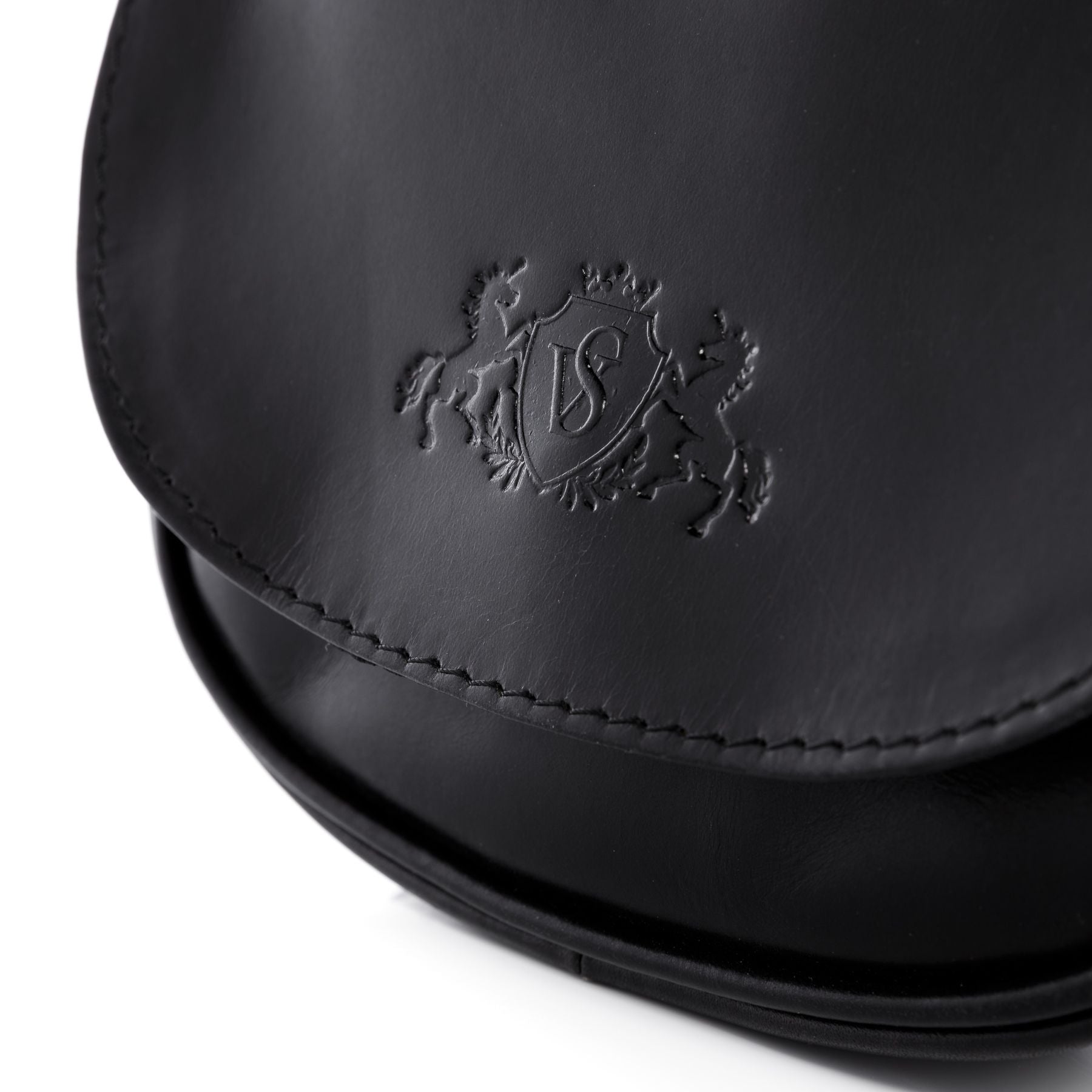 SID & VAIN Umhängetasche Leder klein BRIGHTON schwarz 9363