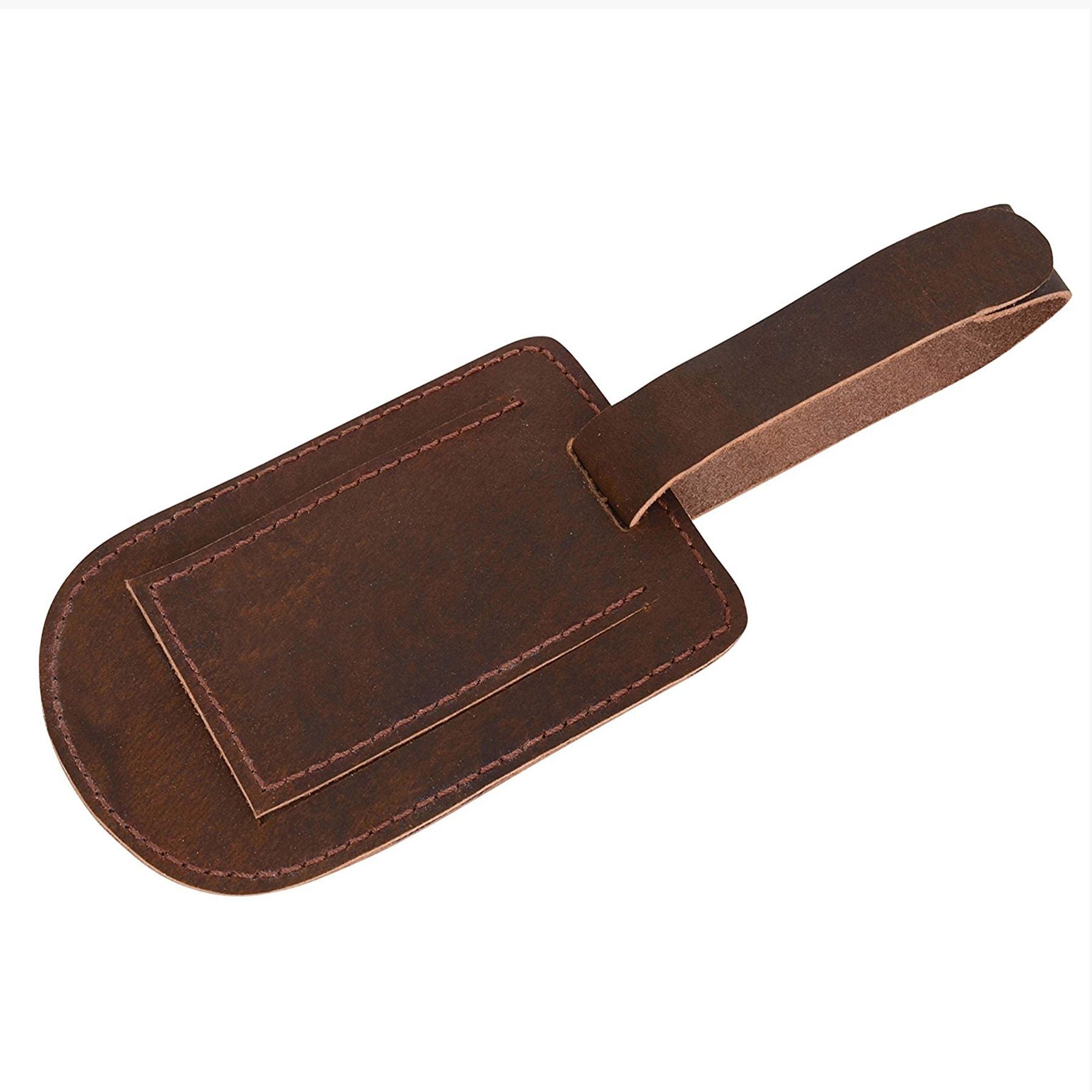 SID & VAIN travel-adress-tag-HT-1 FERRIS brown-matching 16246