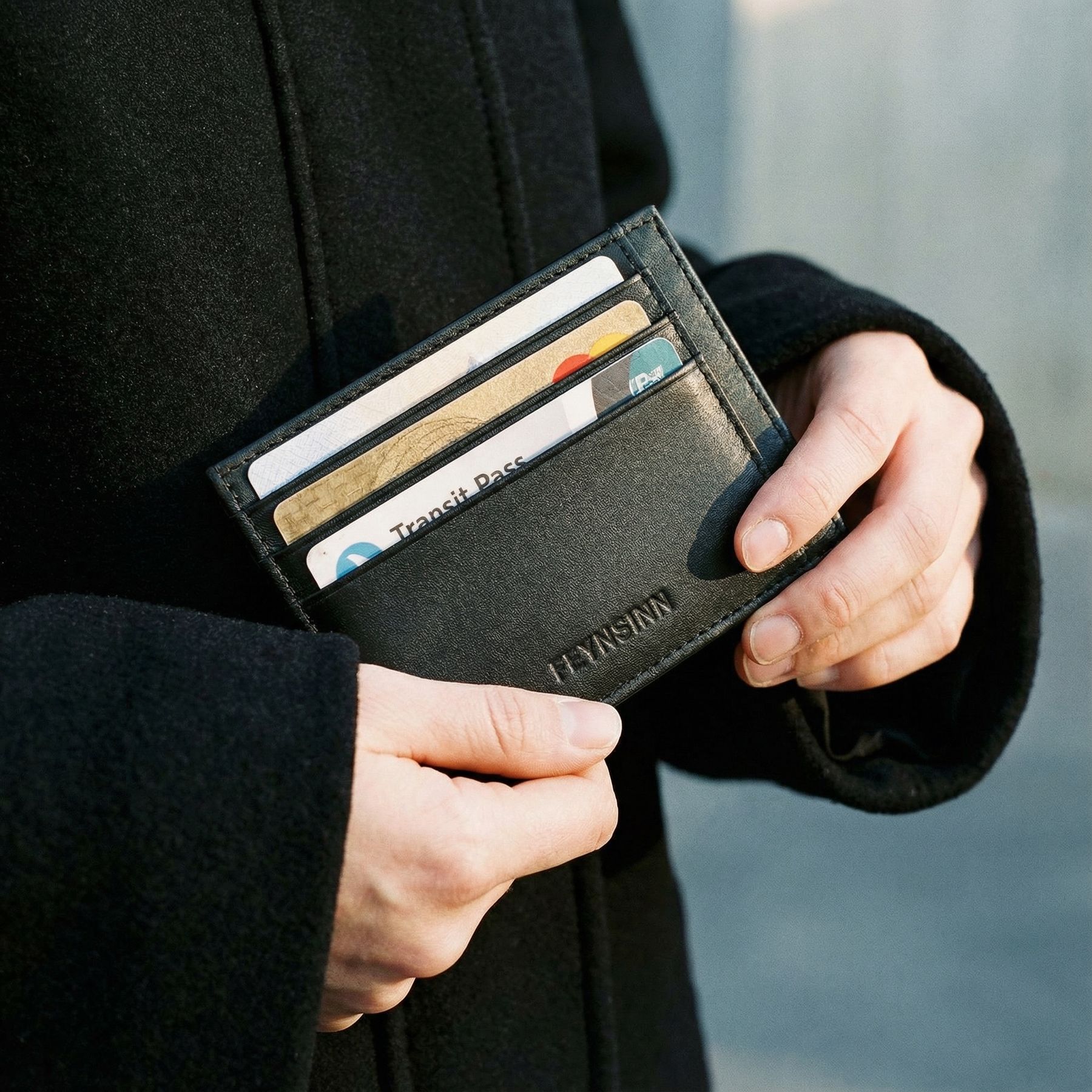 Kartenhalter RUE Leder