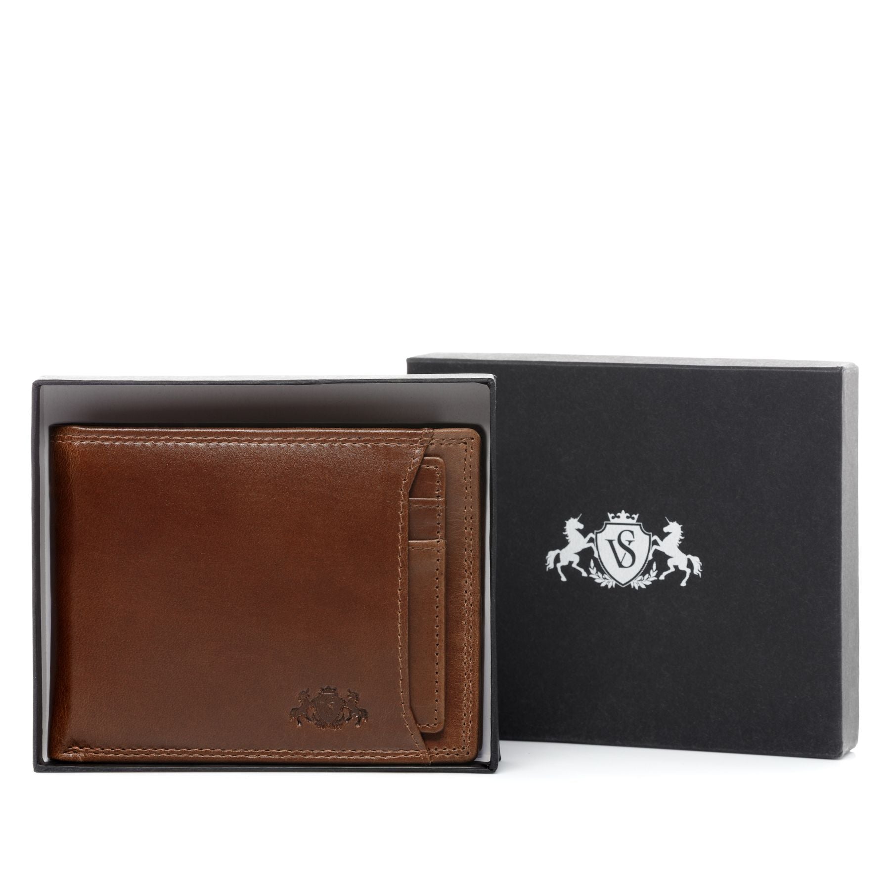 SID & VAIN Geldbeutel Leder Karten JACOB light-tan 31769