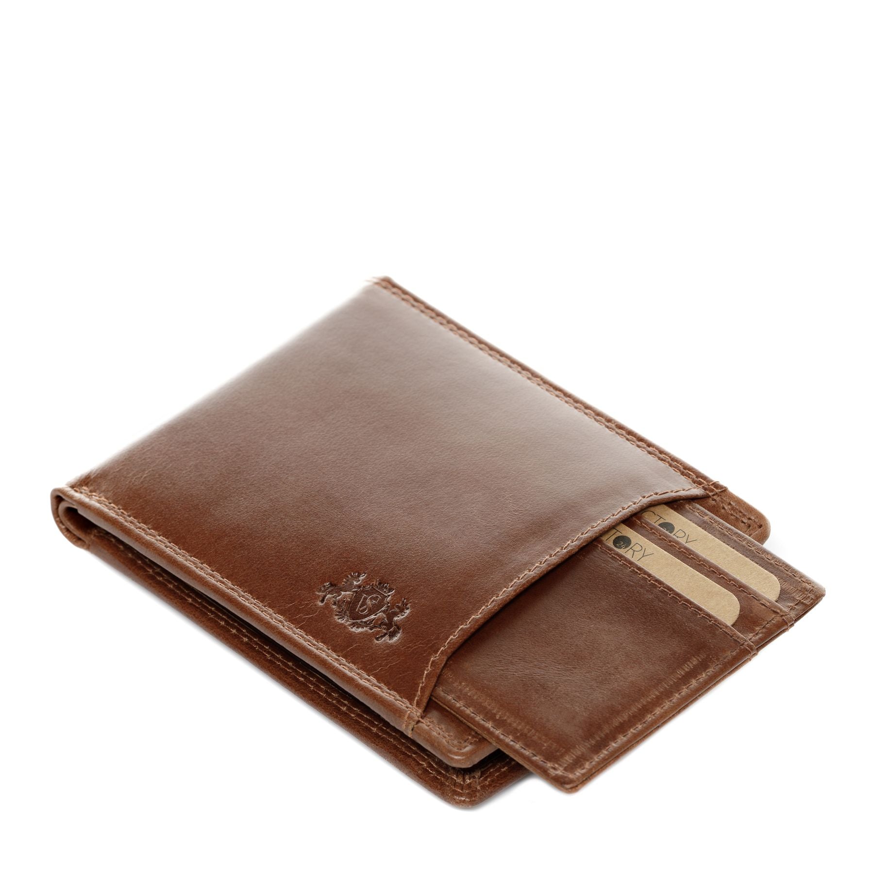 SID & VAIN Geldbeutel Leder Karten JACOB light-tan 31771