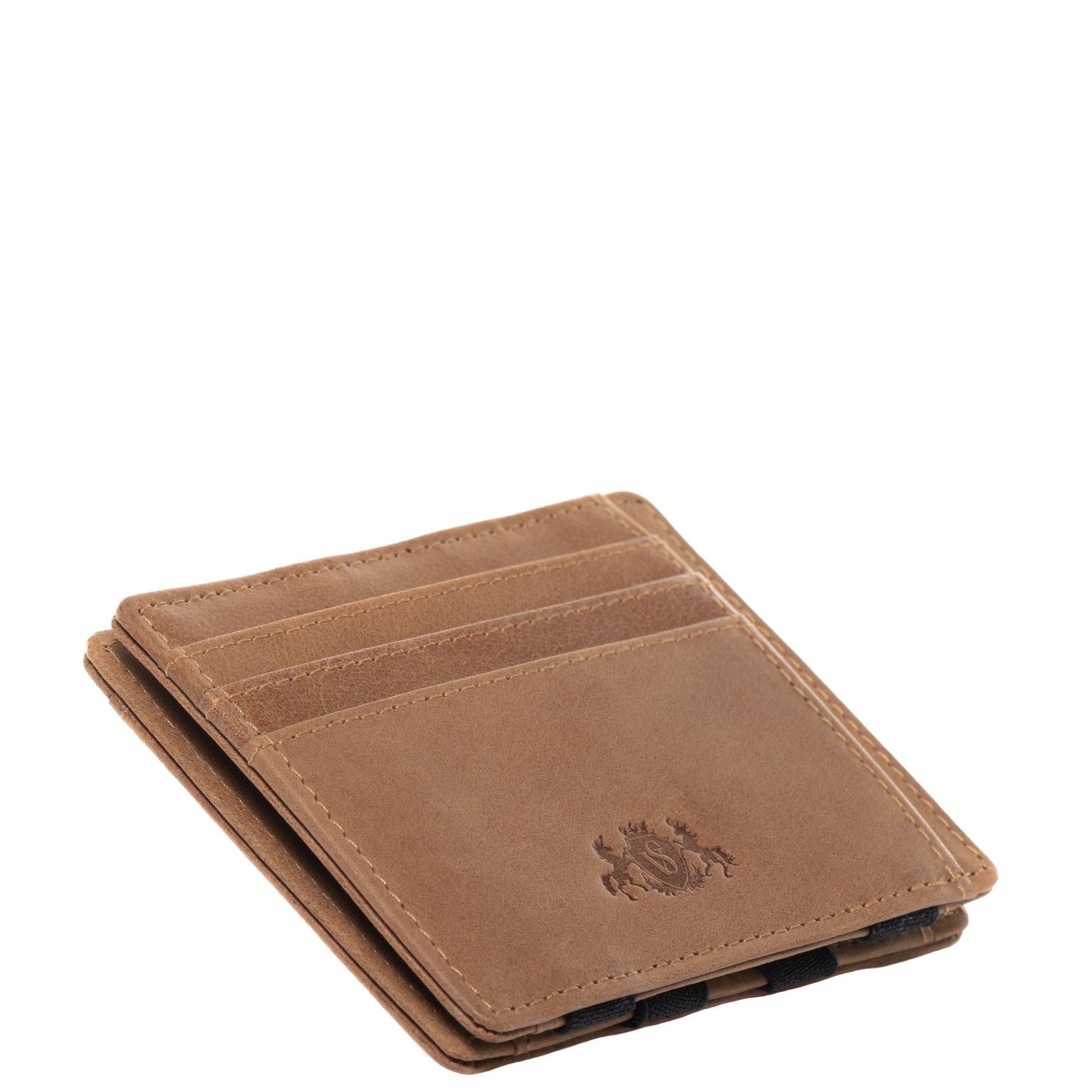 SID & VAIN Kartenhalter Leder STAN braun Kartenetui 36587