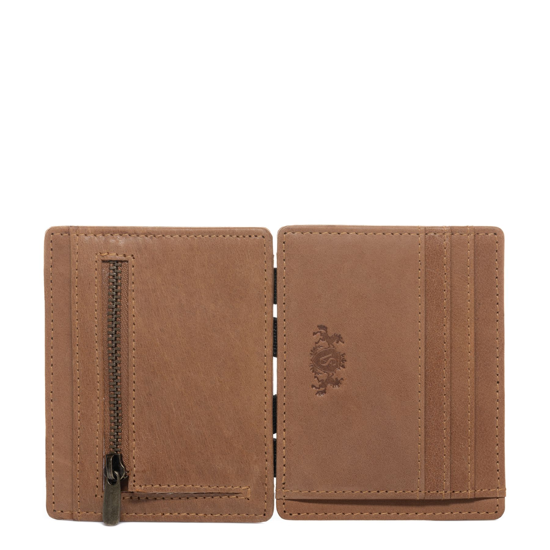 SID & VAIN Kartenhalter Leder STAN braun Kartenetui 36589