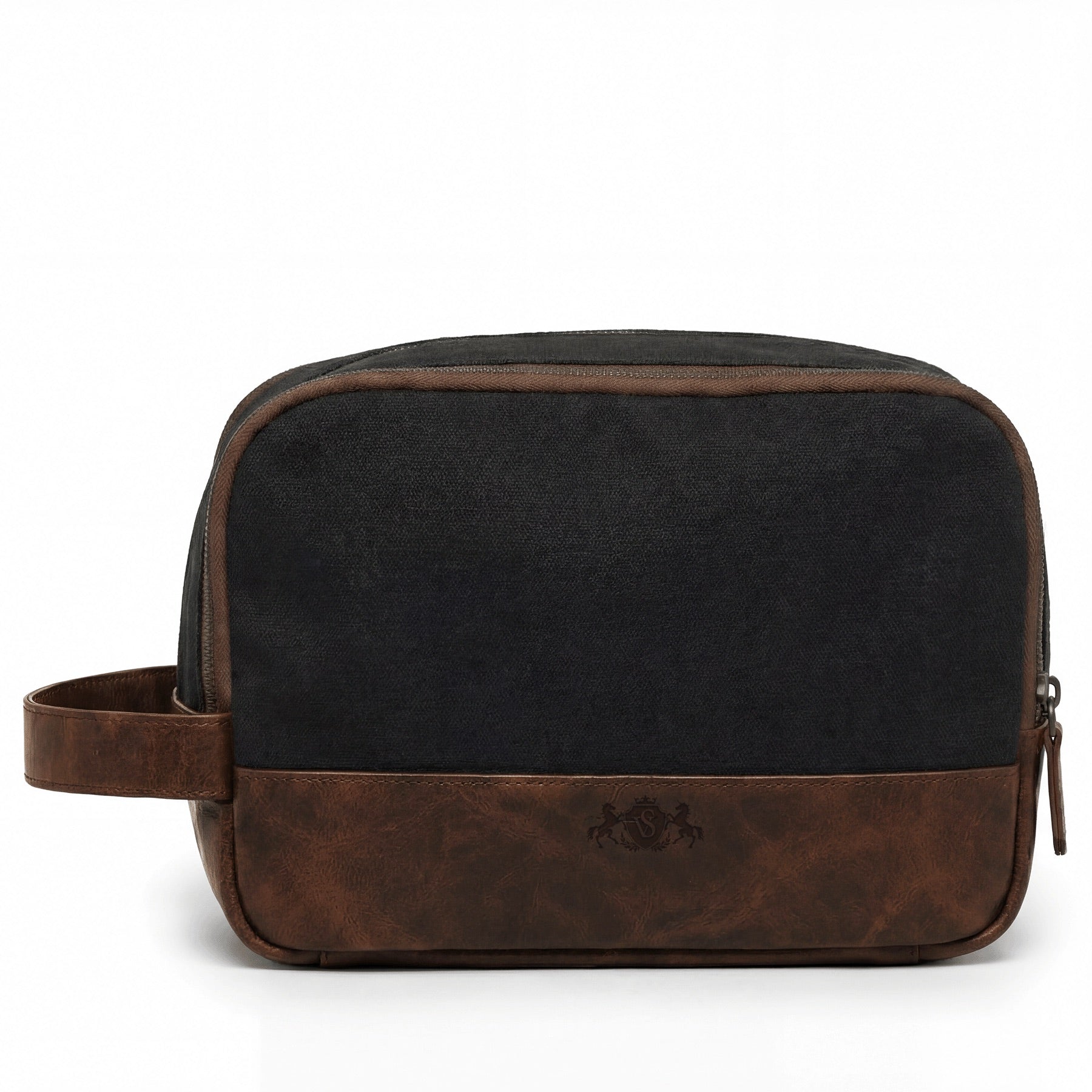 6457-SID & VAIN wash - M - H-91 - BEAU black-brown CANVAS-PULL-UP-measure