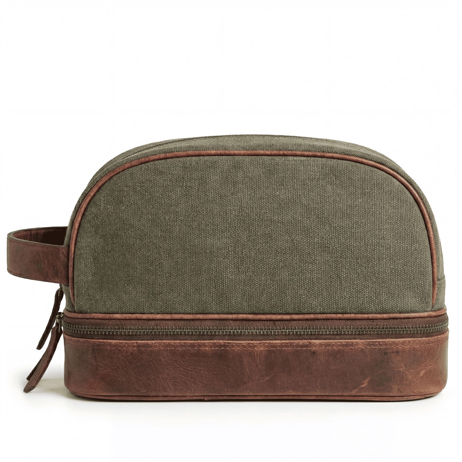 6050-SID & VAIN wash - M - H-92 - CARTER olive-brown CANVAS-PULL-UP-measure