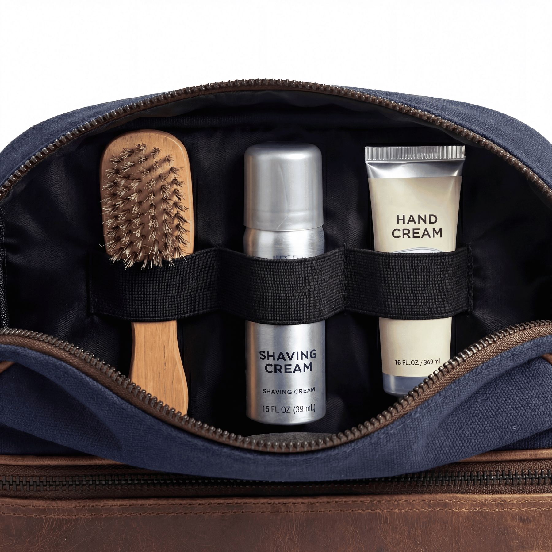 6049-SID & VAIN wash - M - H-92 - CARTER blue-brown CANVAS-PULL-UP-Detail-3