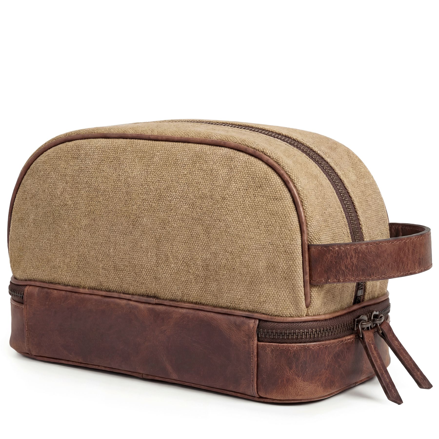 6496-SID & VAIN wash - M - H-92 - CARTER Nature-brown CANVAS-PULL-UP-feature