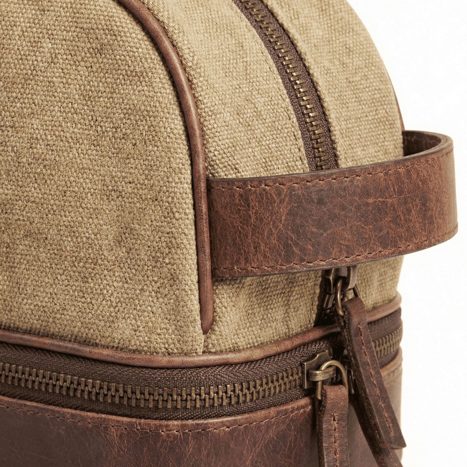 6496-SID & VAIN wash - M - H-92 - CARTER Nature-brown CANVAS-PULL-UP-Detail-2