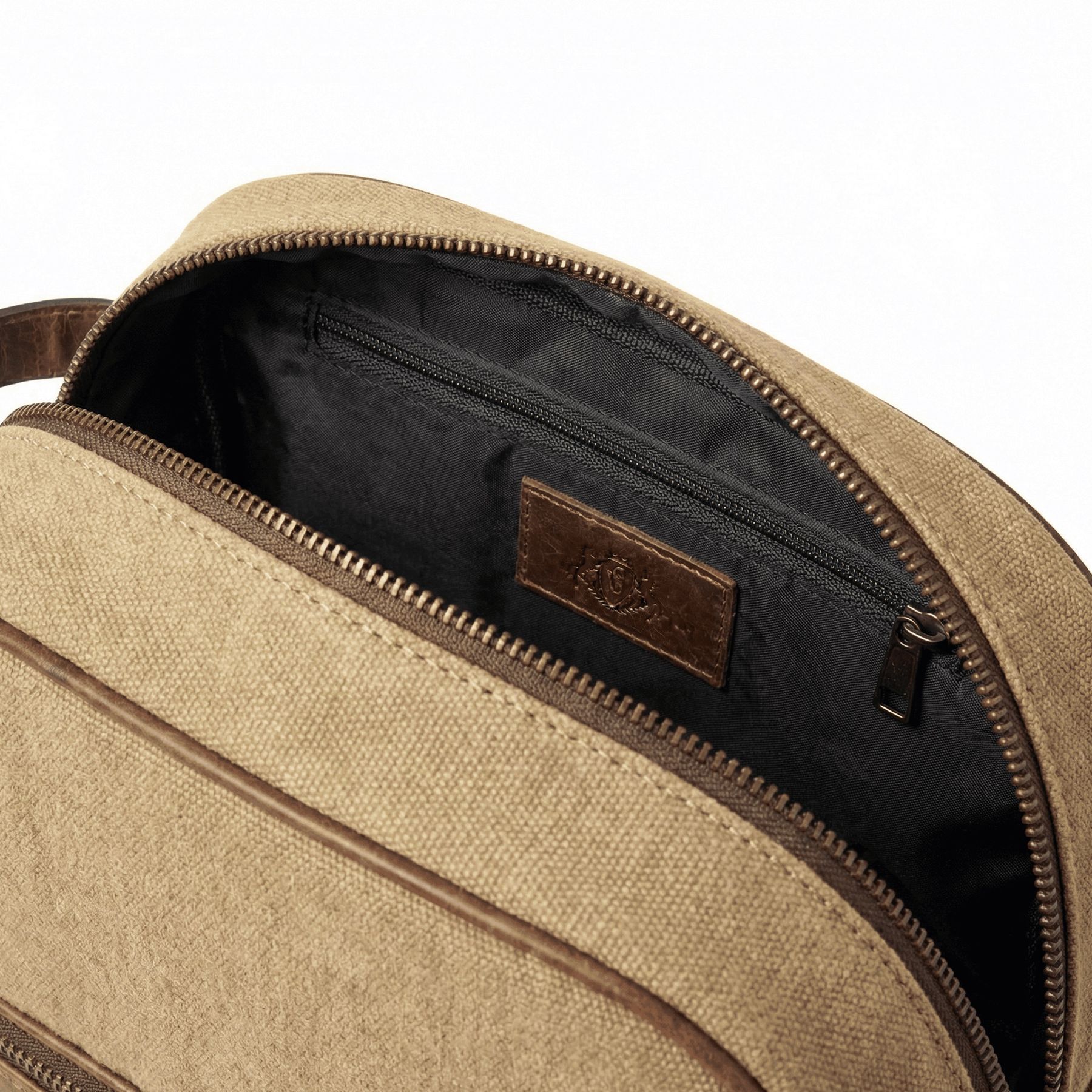 6496-SID & VAIN wash - M - H-92 - CARTER Nature-brown CANVAS-PULL-UP-Detail-3