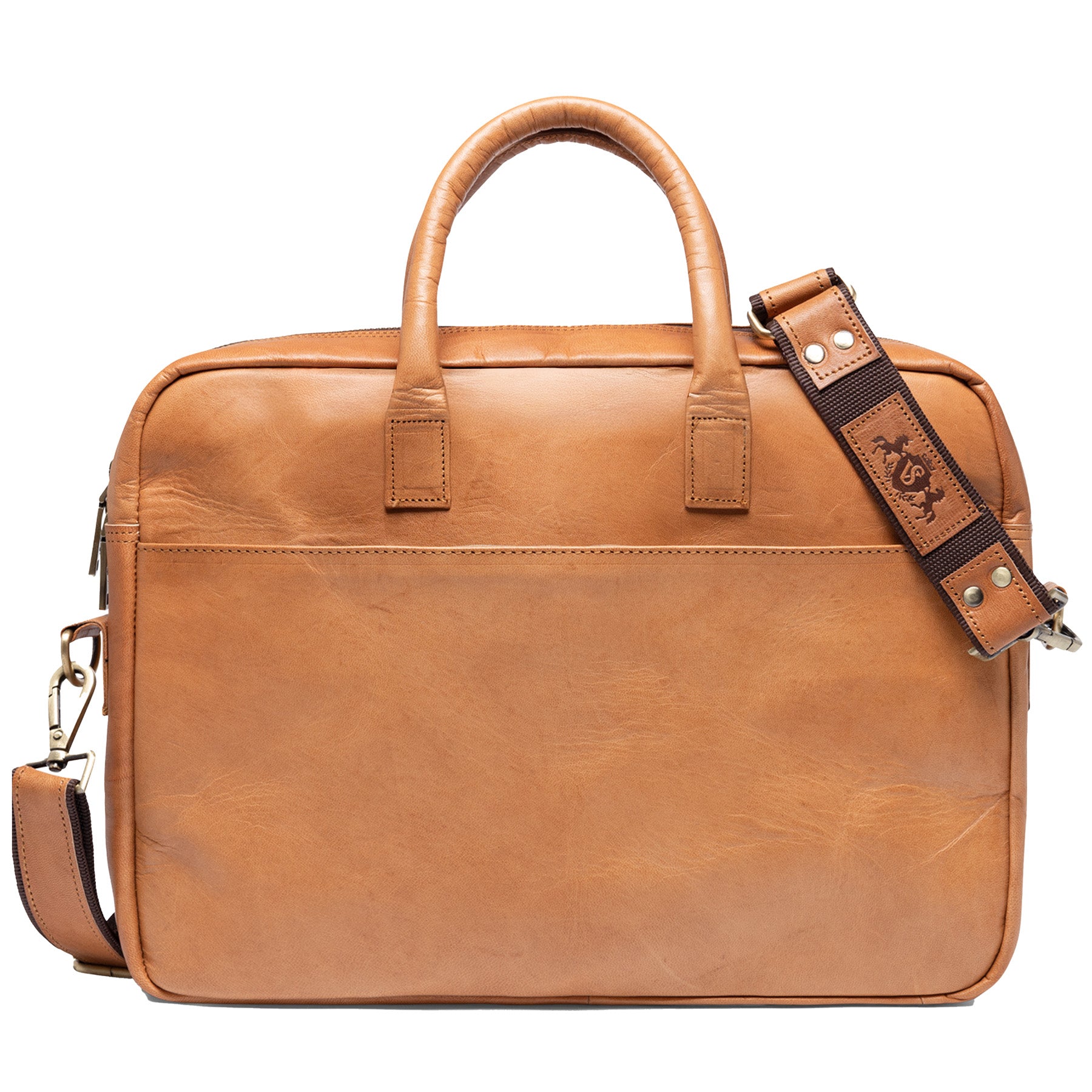 Laptoptasche CEDAR Naturleder hellbraun