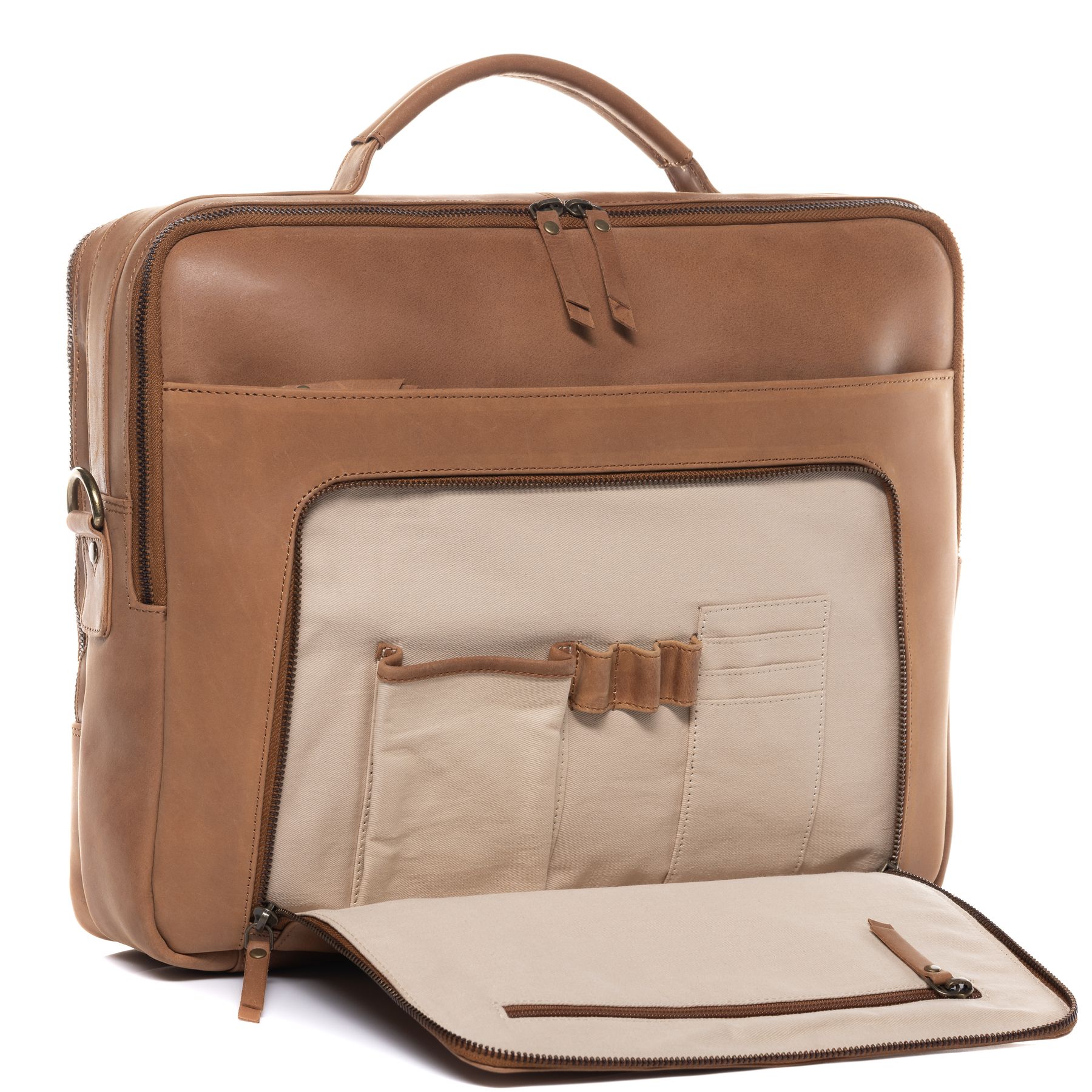 Laptoptasche CHELSEA Büffelleder