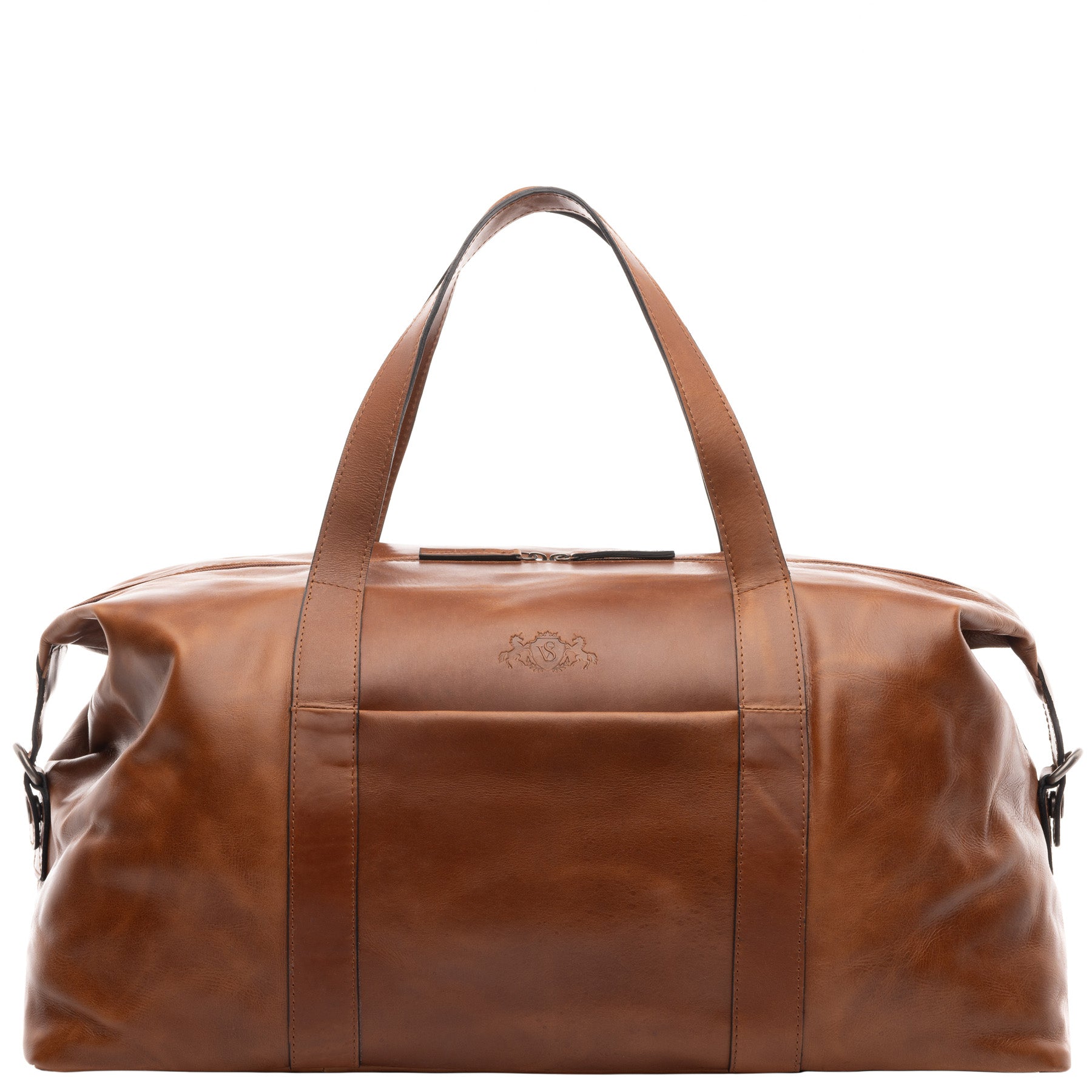 Weekender AUBURN Natur-Leder