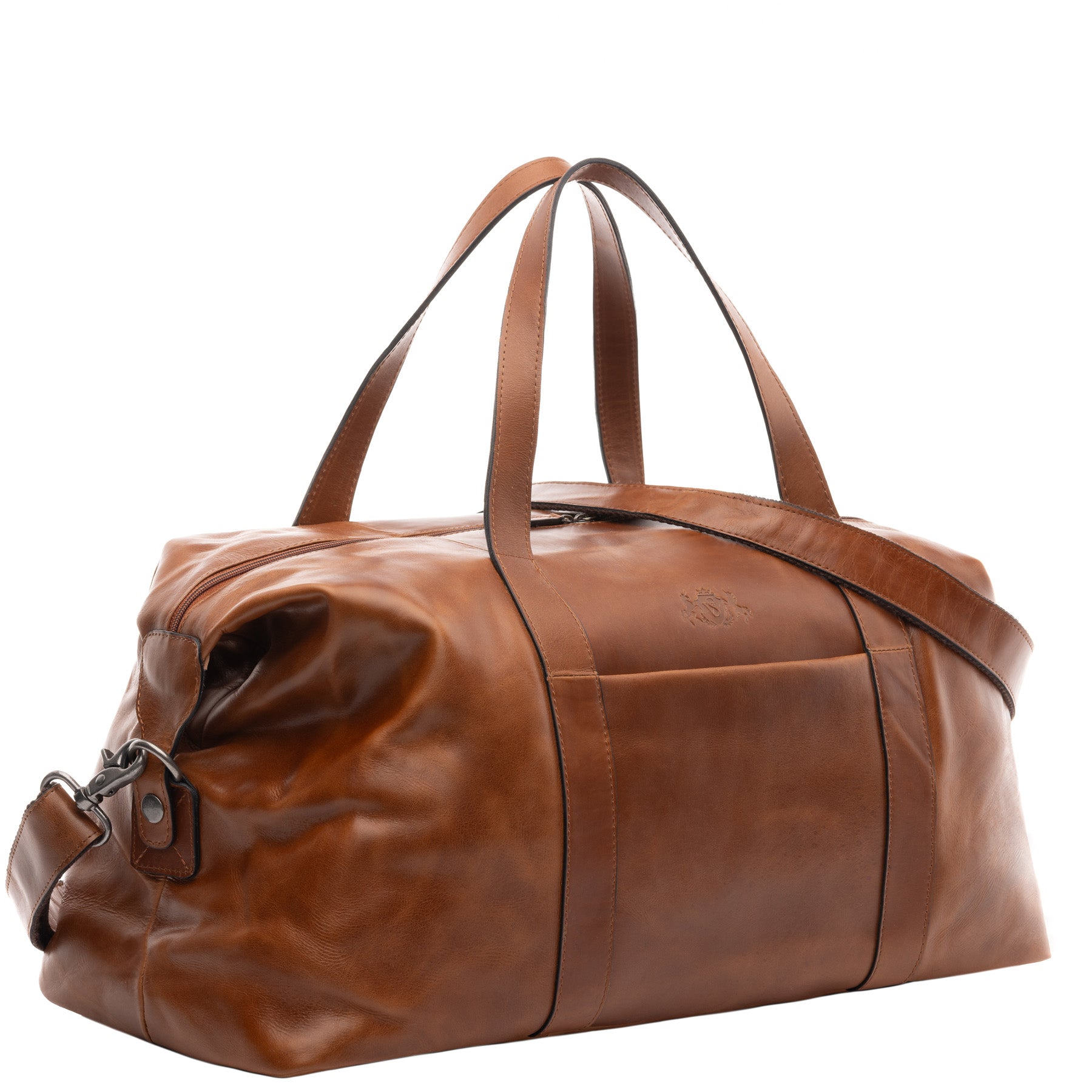 Weekender AUBURN Natur-Leder