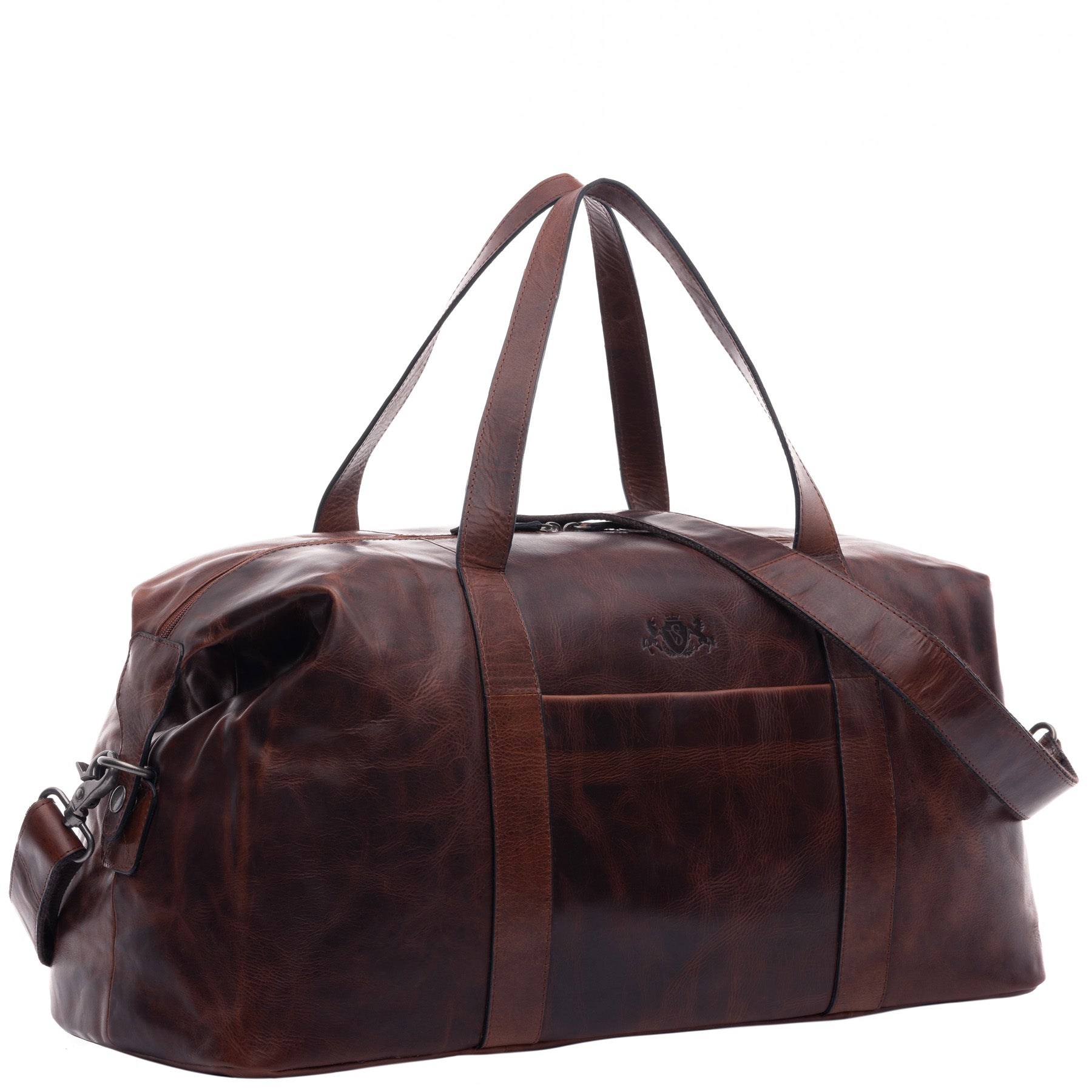 Weekender AUBURN Natur-Leder