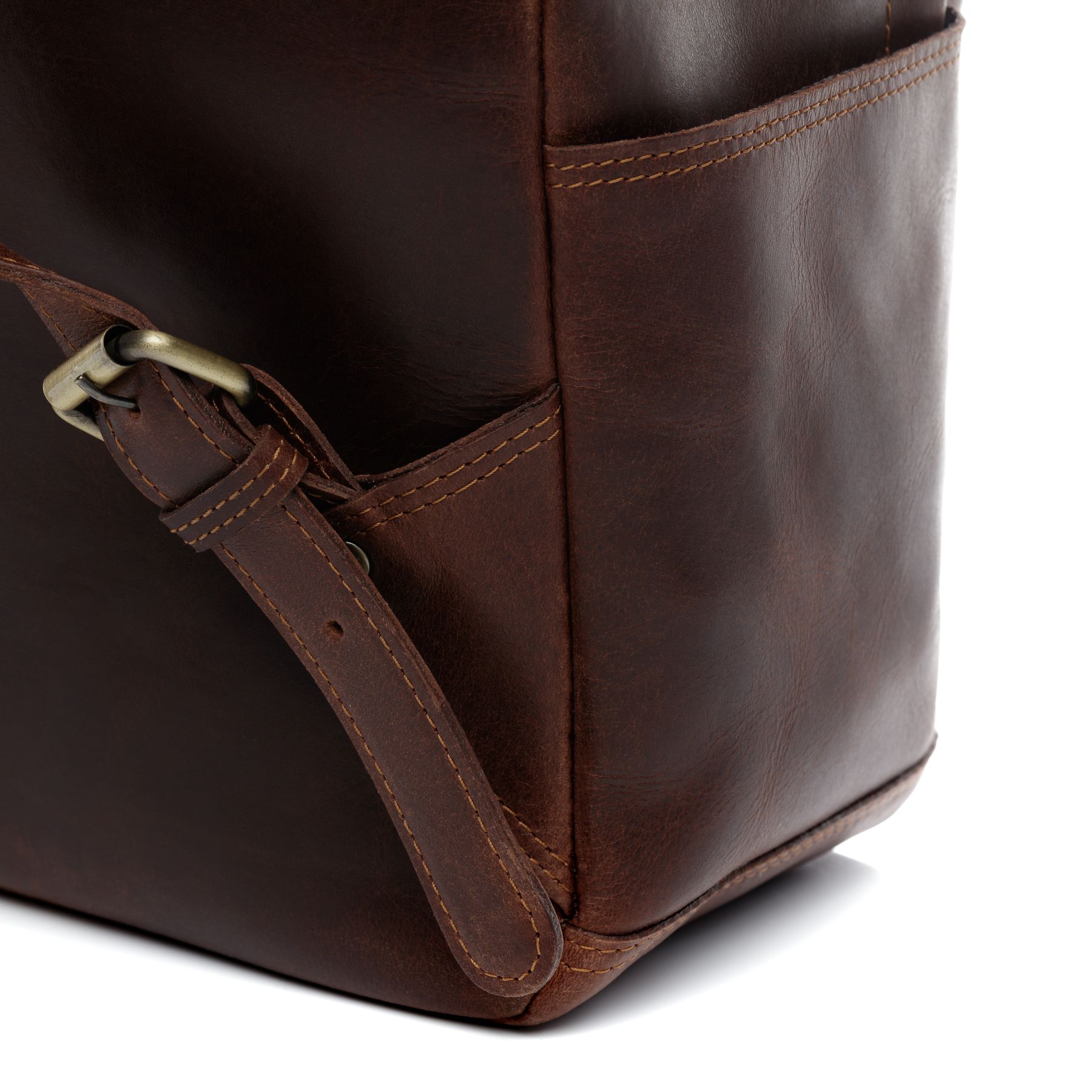 SID & VAIN Rucksack Leder-xl ARCHIE braun-cognac 20112