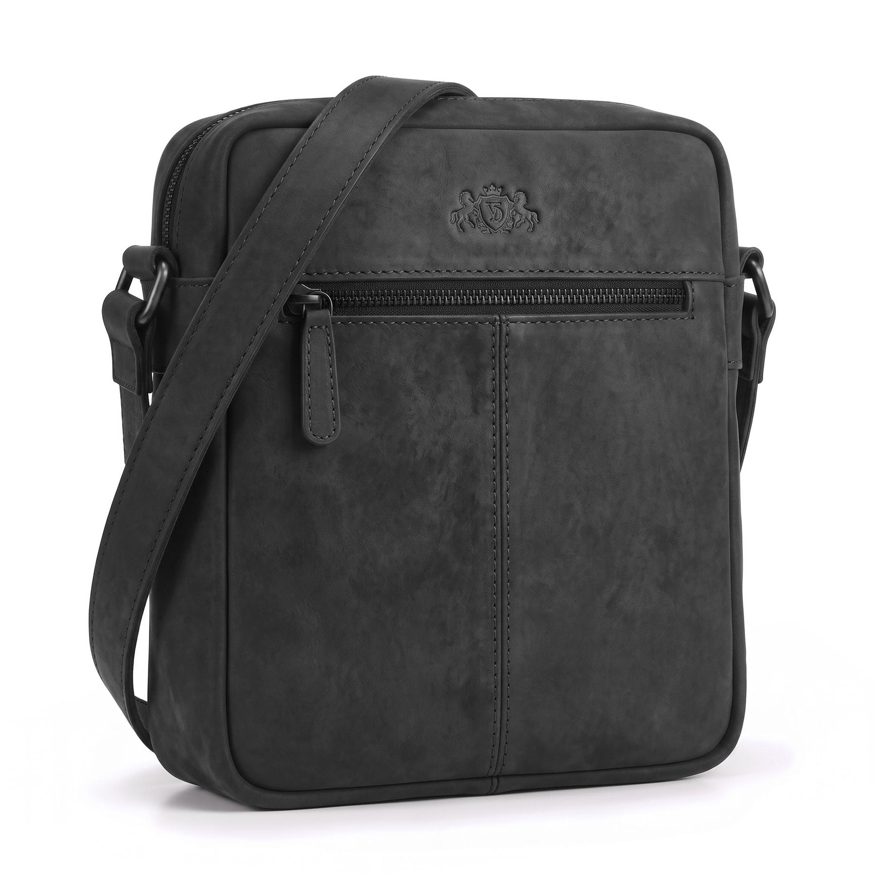 Schultertasche ASHTON Natur-Leder
