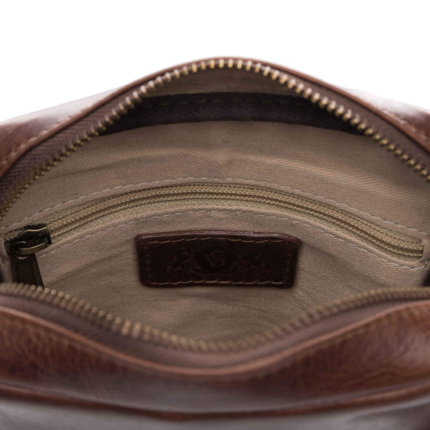 Schultertasche DUBLIN Glattleder