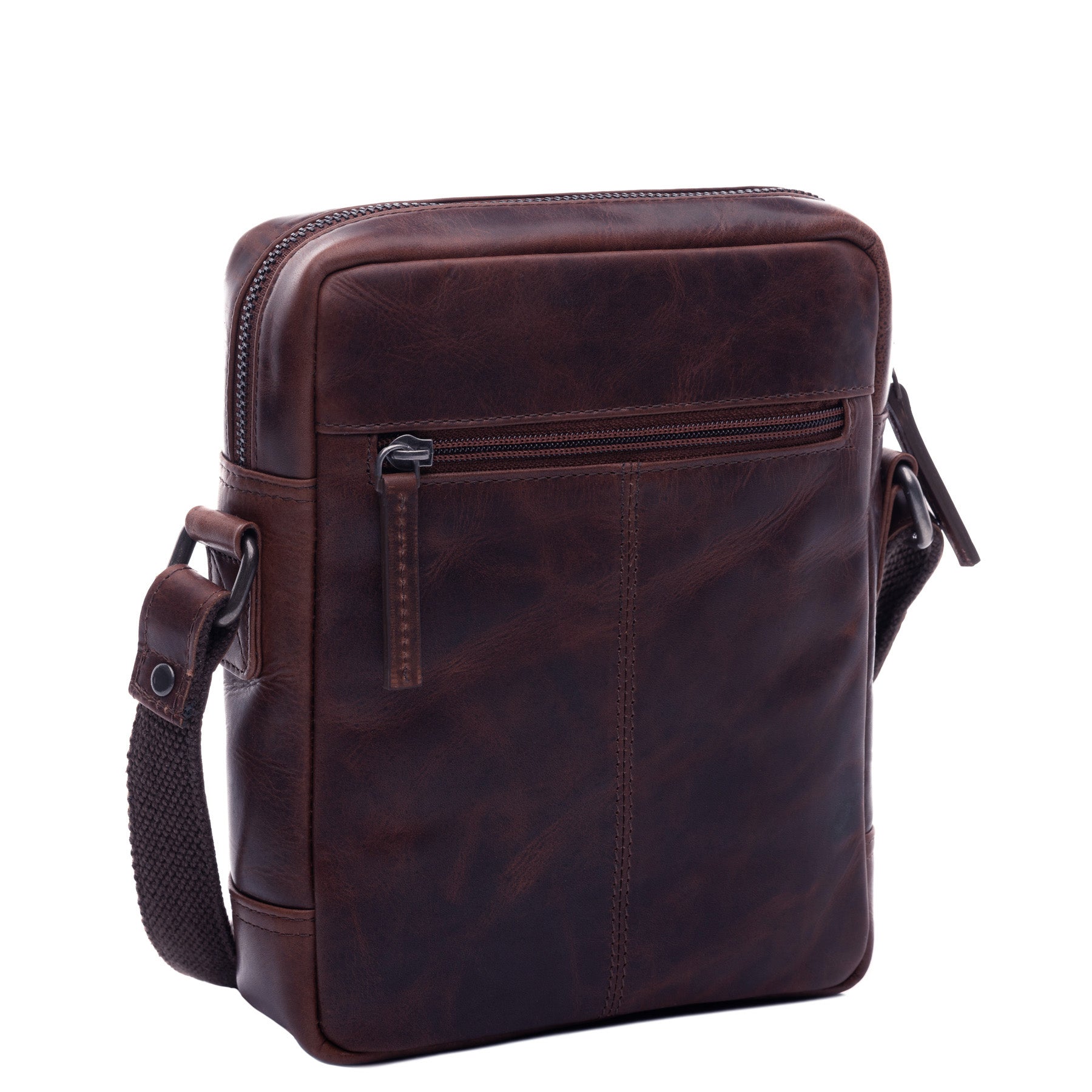 Schultertasche DUBLIN Glattleder