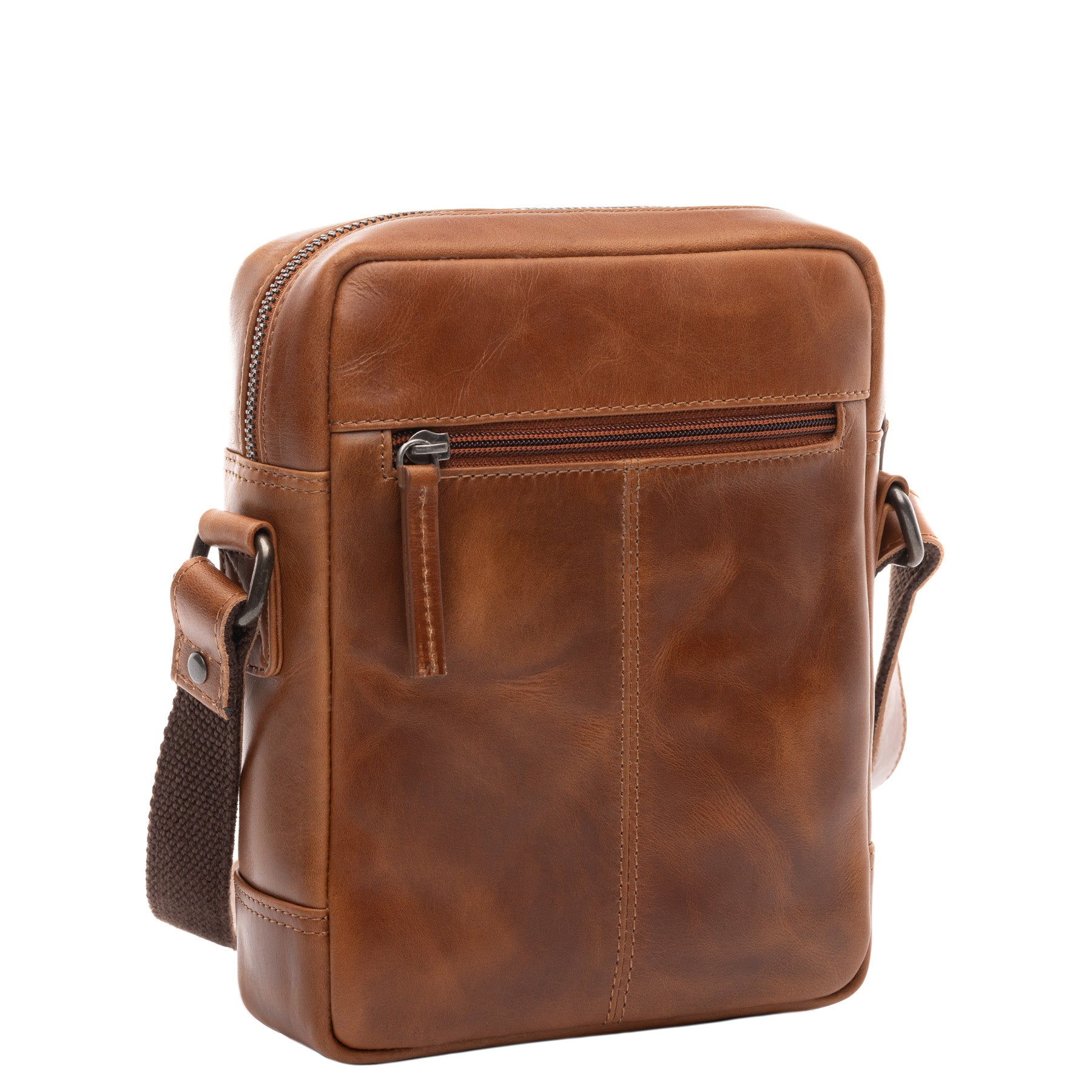 Schultertasche DUBLIN Glattleder
