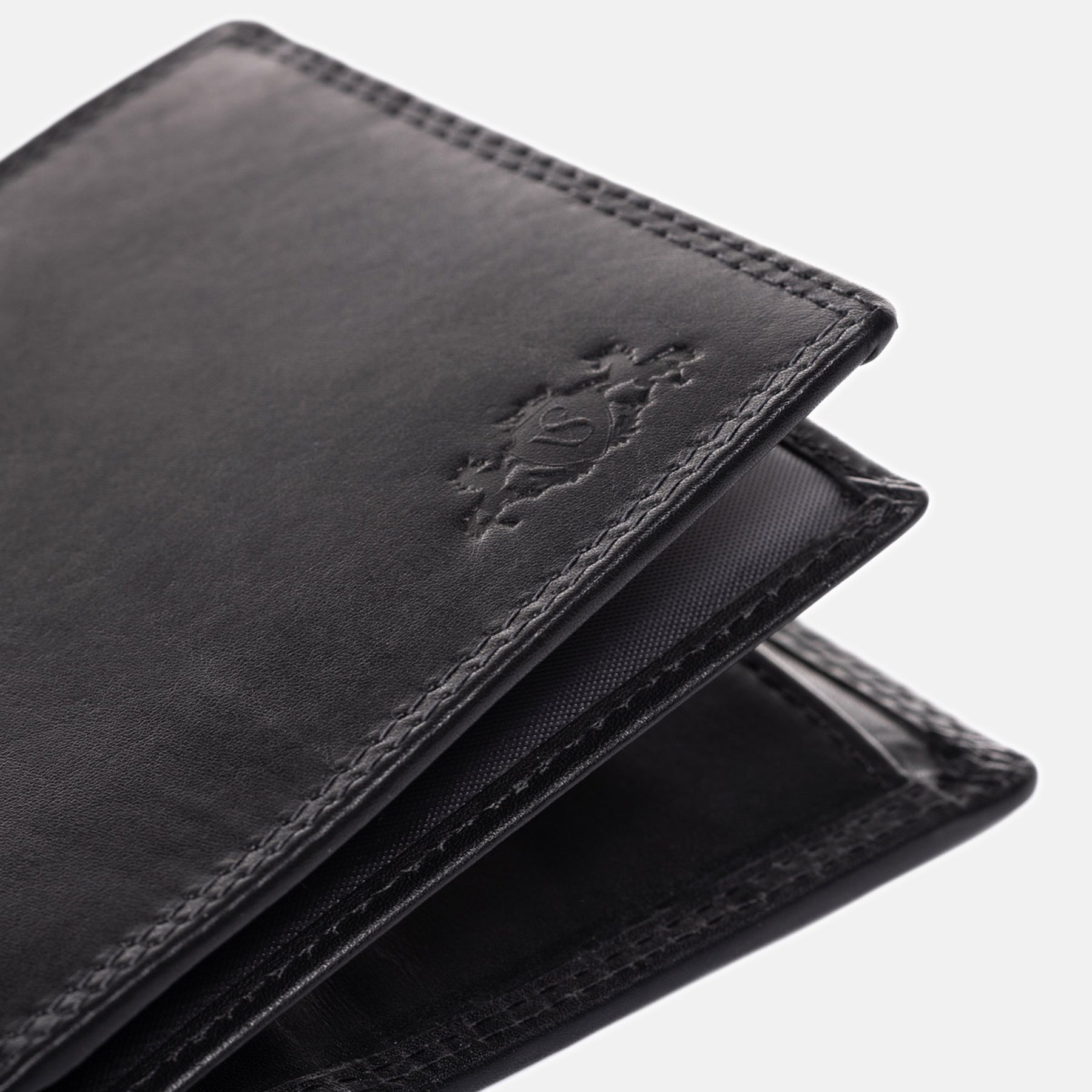 Wallet BARNEY RFID smooth leather black