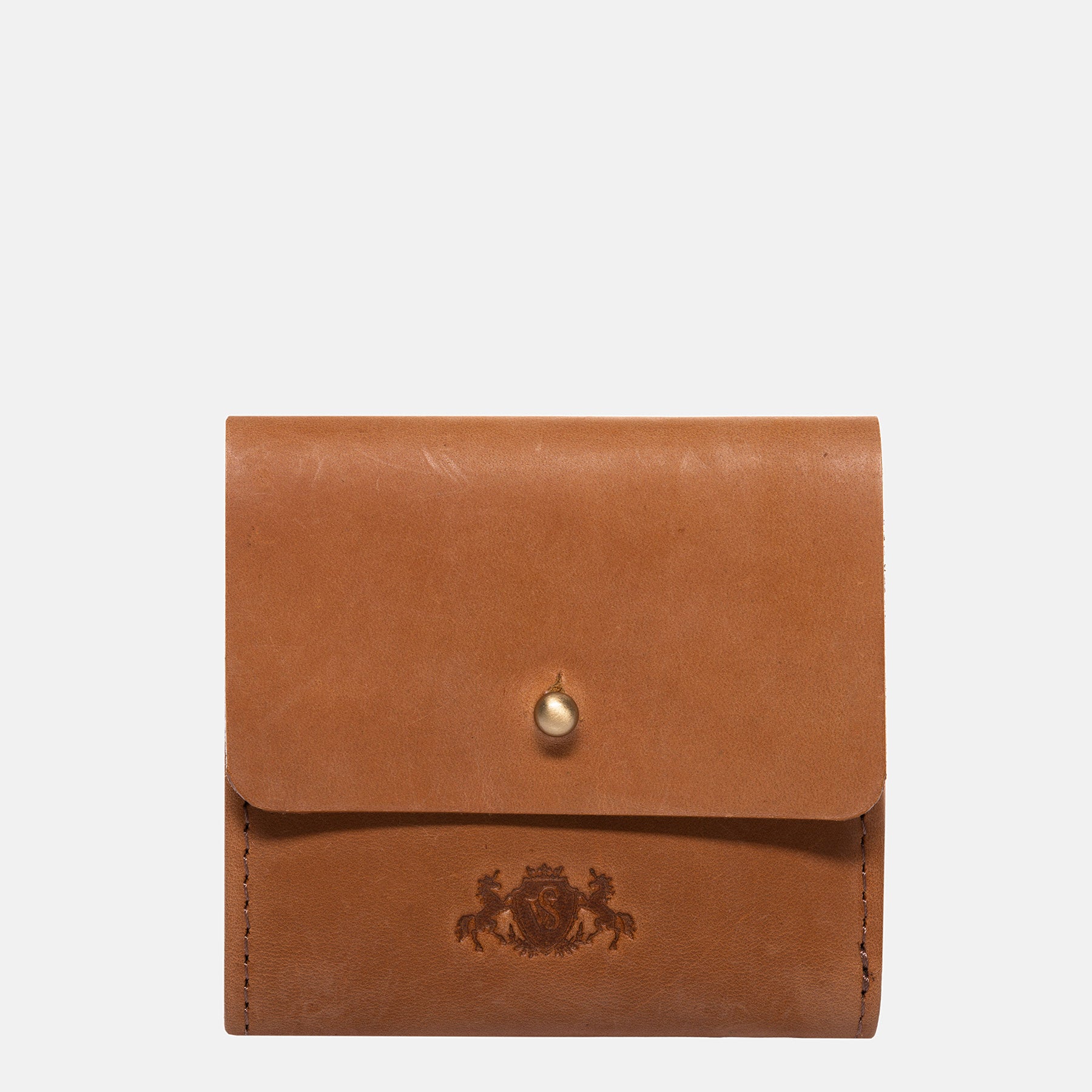 Wallet ELSA smooth leather brown